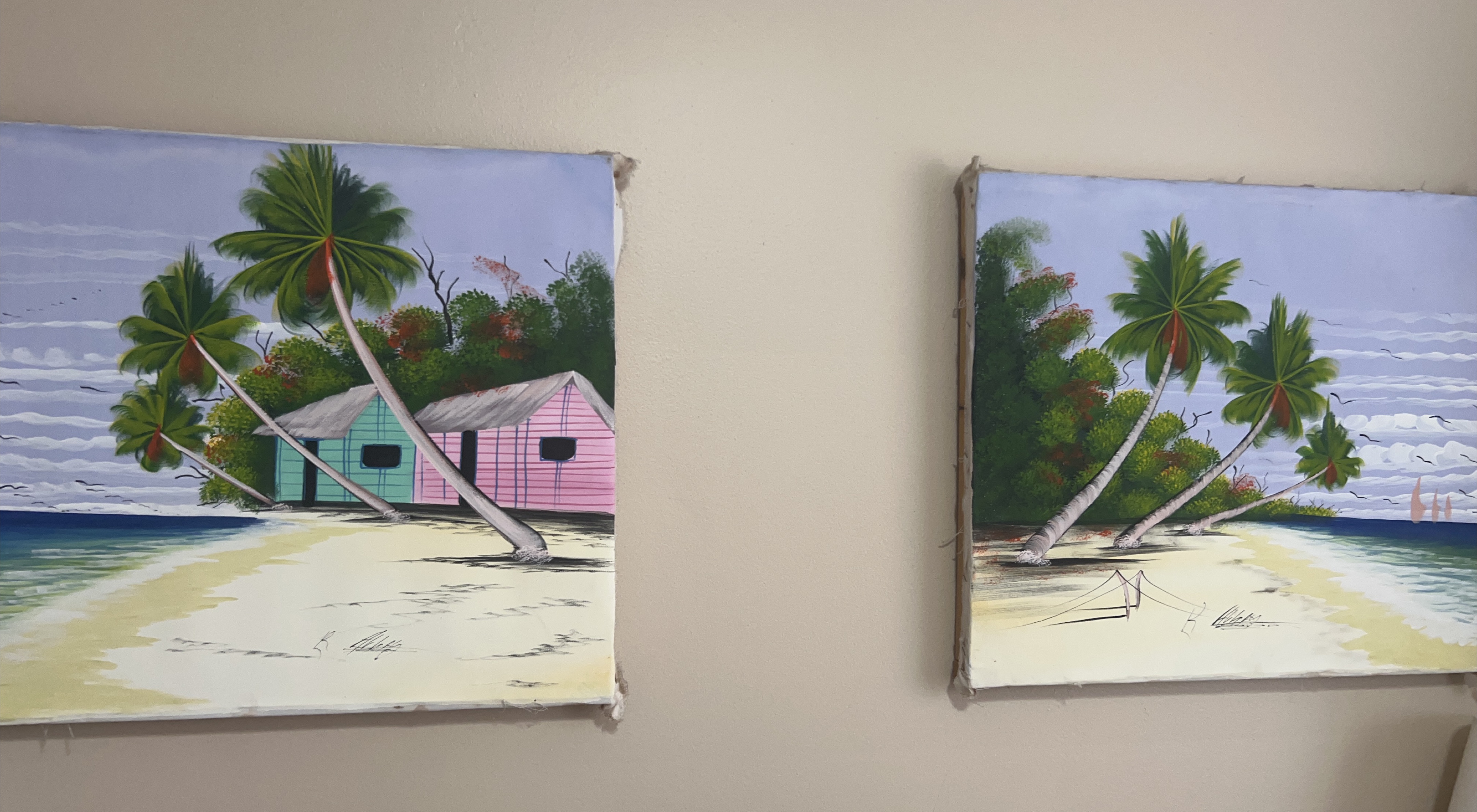 Beach Scene Painting thumbnail