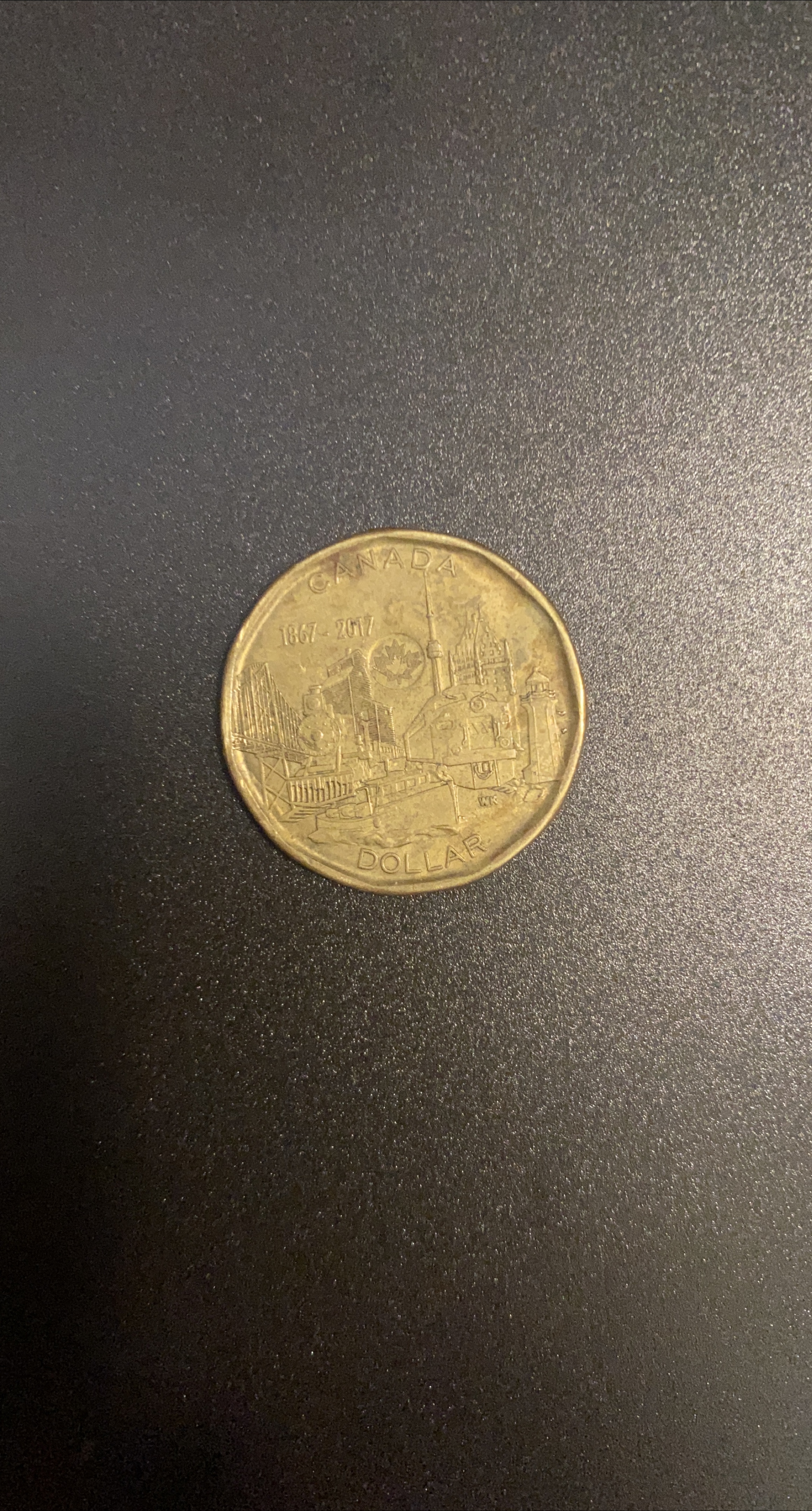 Canada 1867-2017 One Dollar Coin