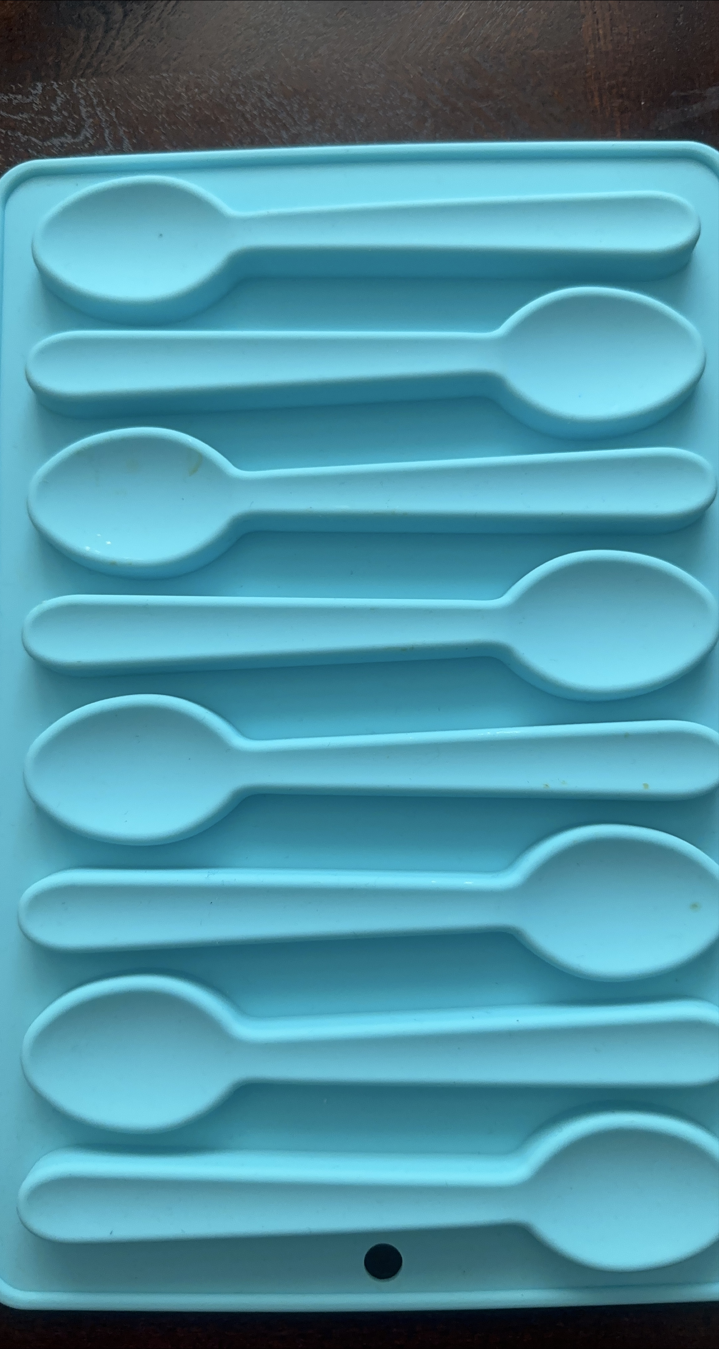 Silicone Spoons mold Blue thumbnail
