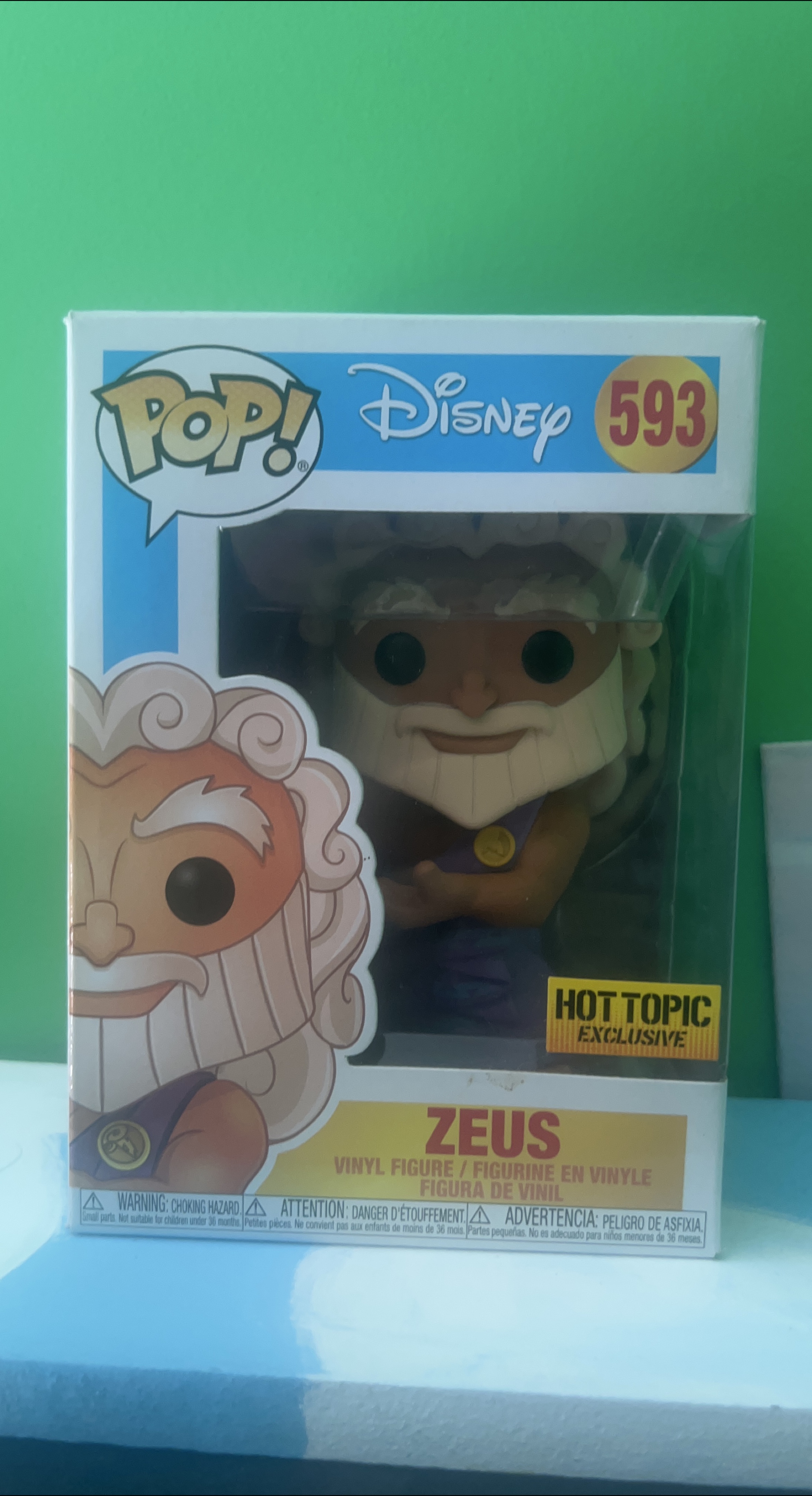 Disney Pop! Vinyl Zeus #593 - Hot Topic Exclusive thumbnail