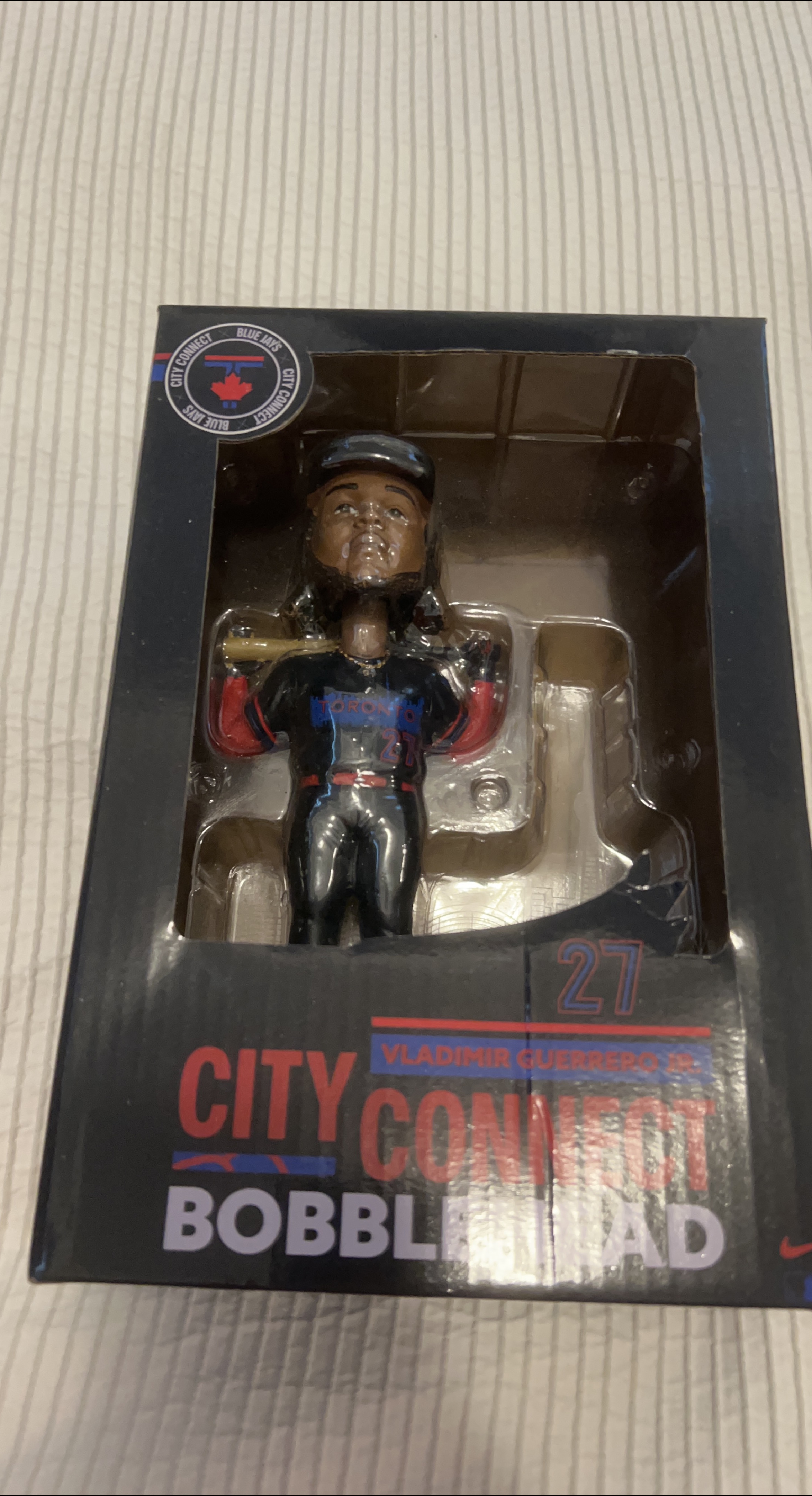 Vladimir Guerrero Jr. Toronto Blue Jays City Connect Bobblehead