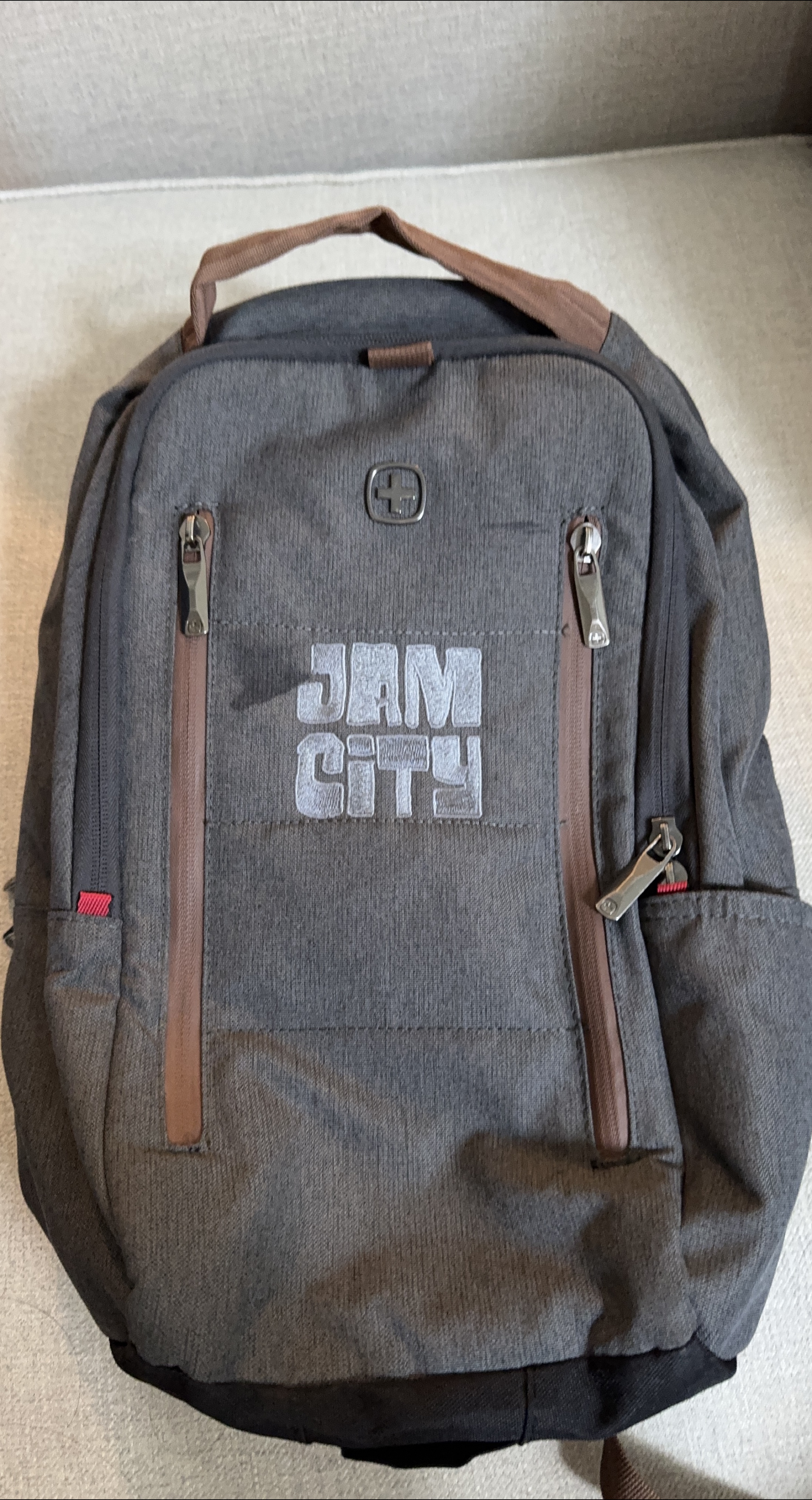 Wenger Jam City Laptop Backpack - Grey thumbnail