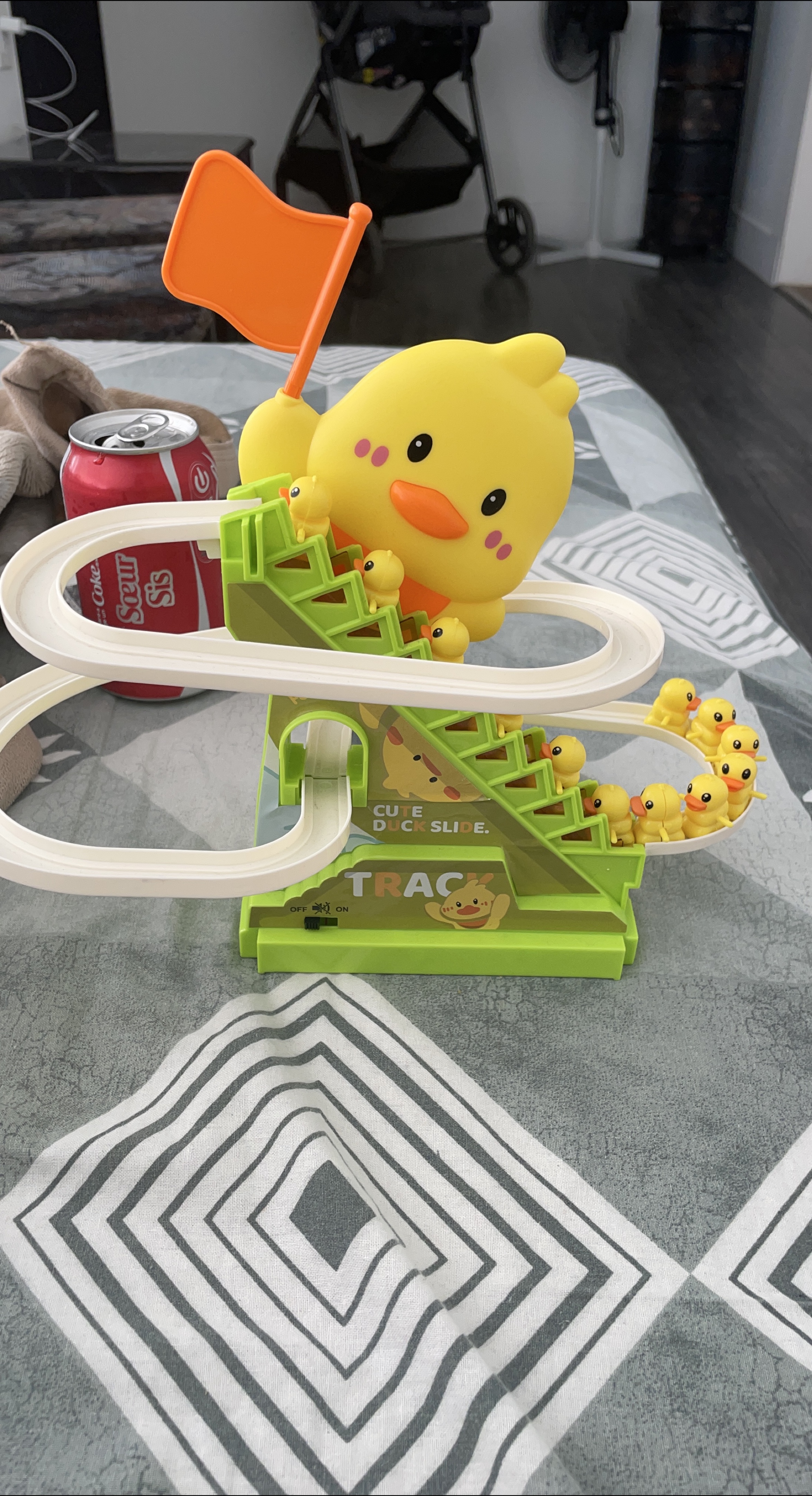 Cute Duck Slide Track Toy thumbnail