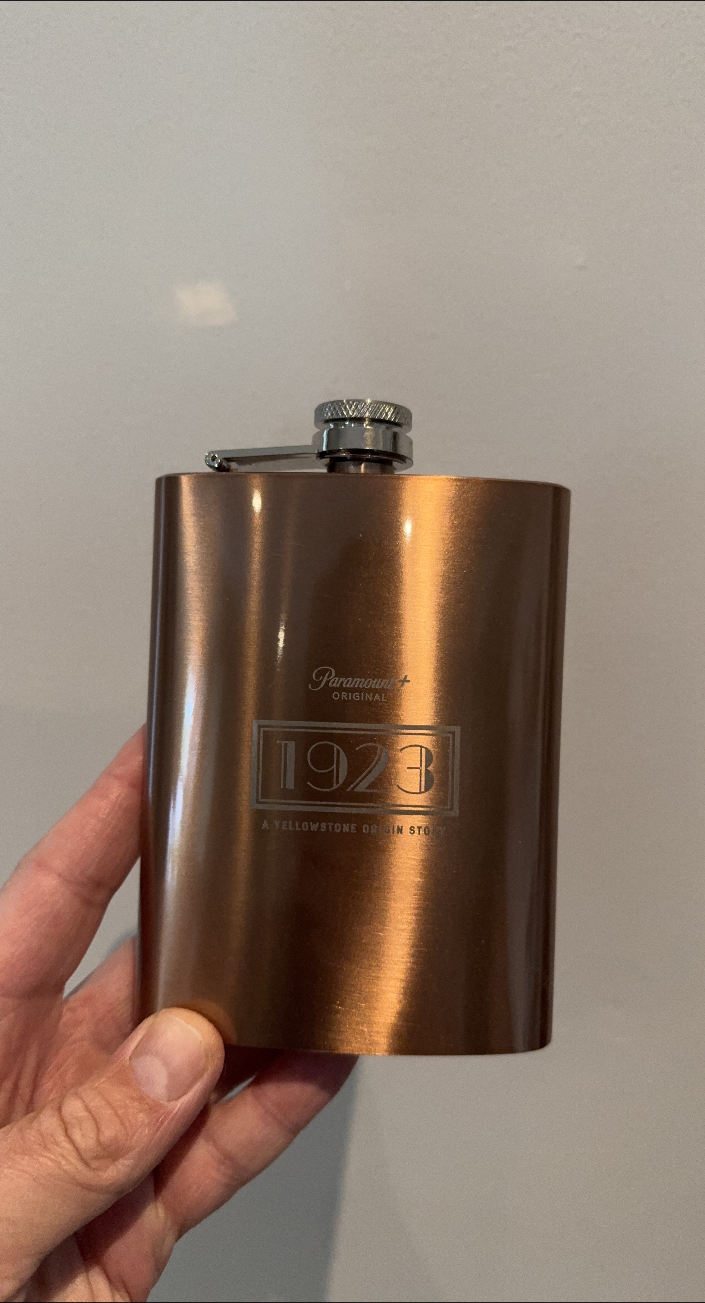 Paramount+ 1923 Yellowstone Copper Flask thumbnail