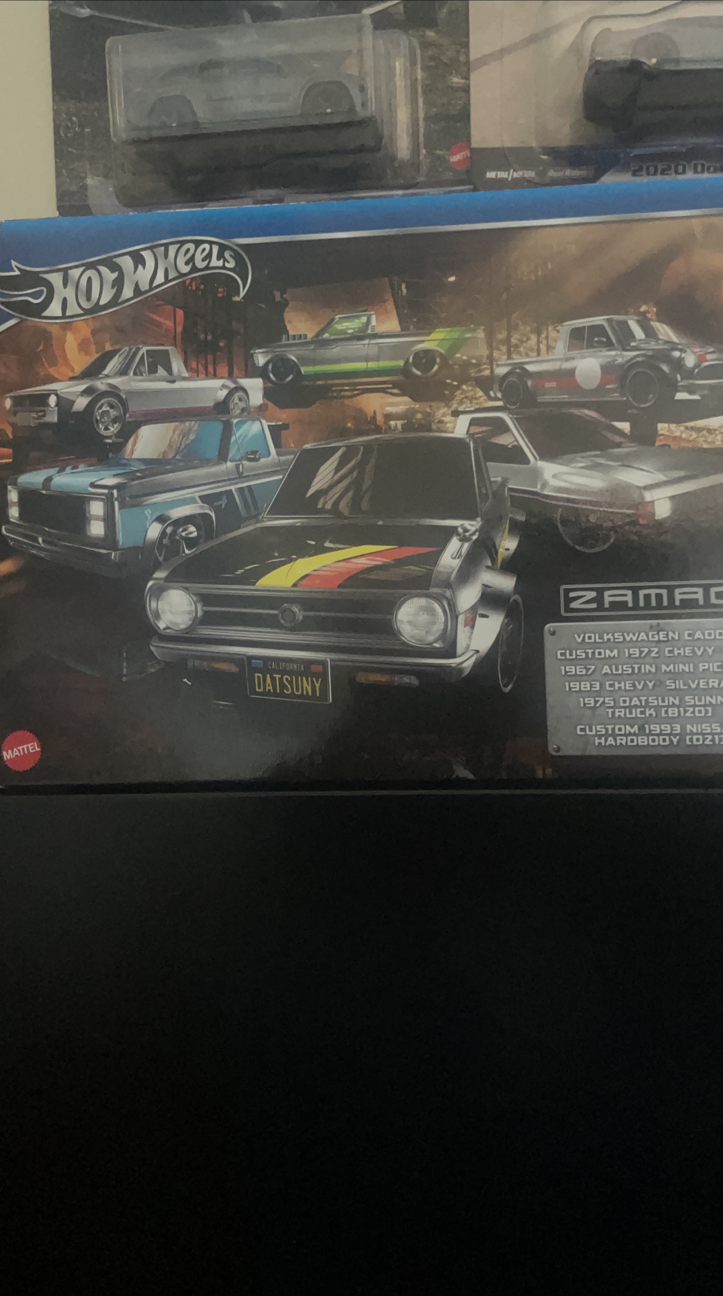 Hot Wheels ZAMAC Car Collection thumbnail