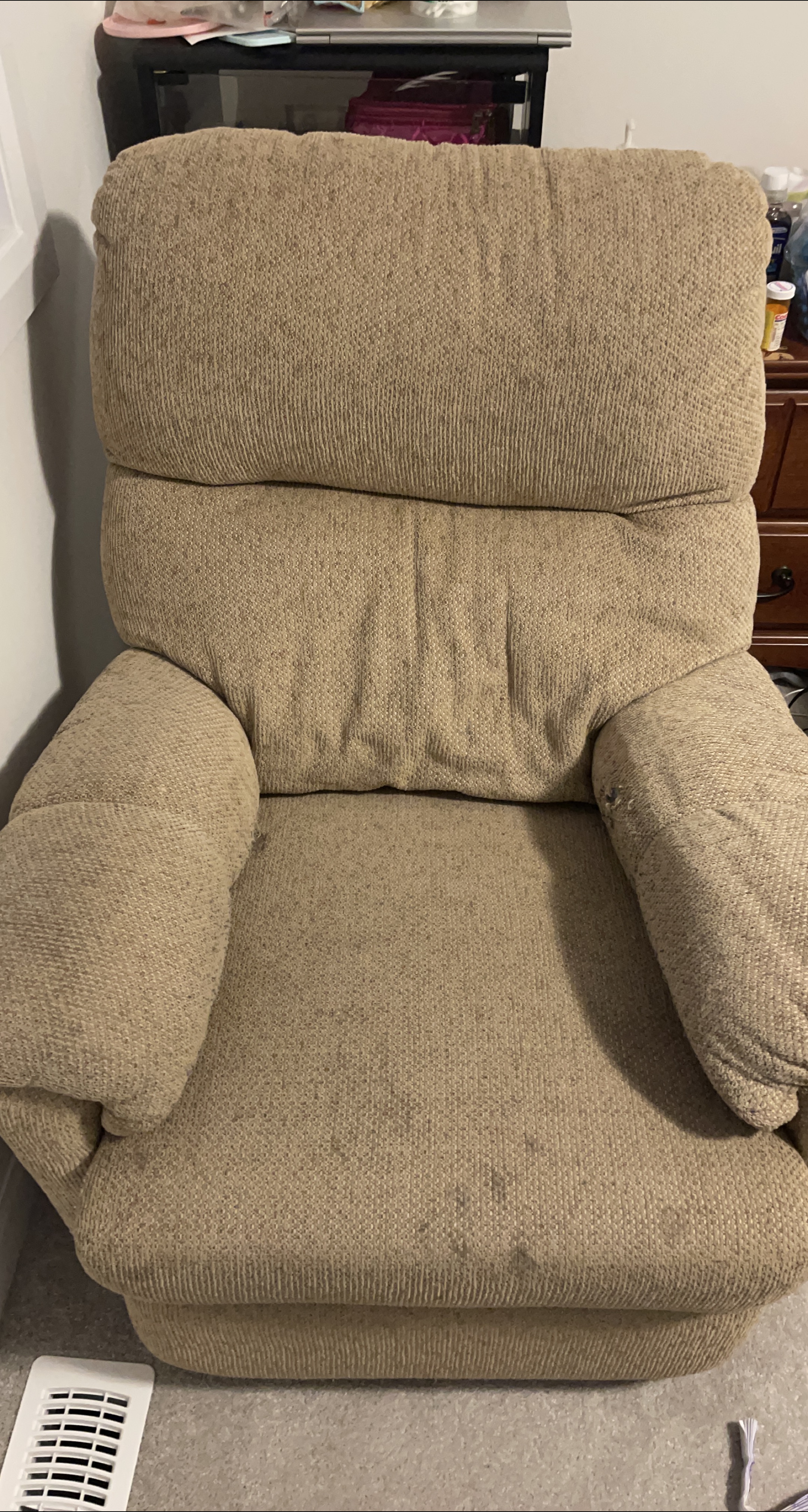Beige Recliner Chair thumbnail