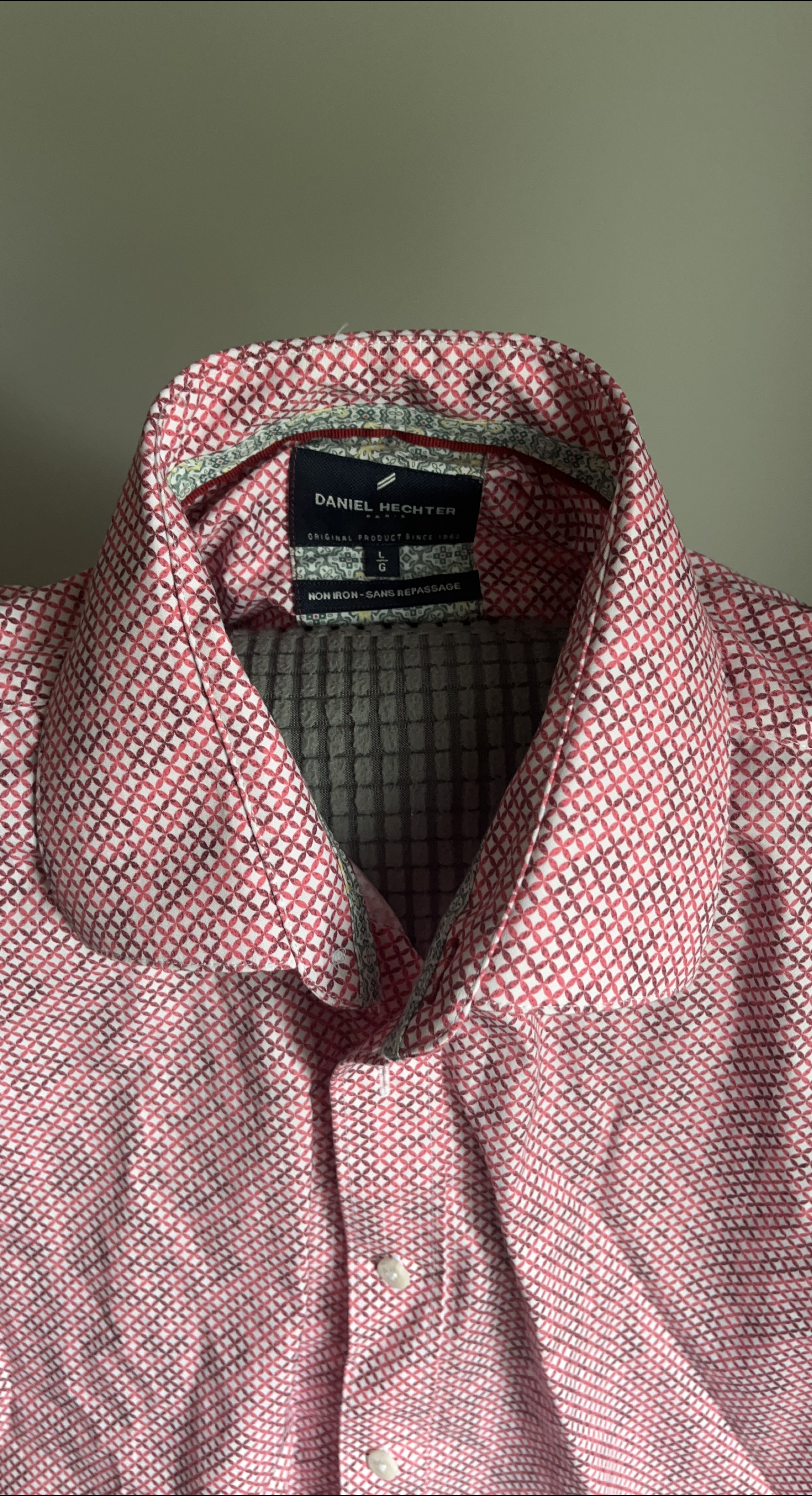 Daniel Hechter Dress Shirt - Size L thumbnail