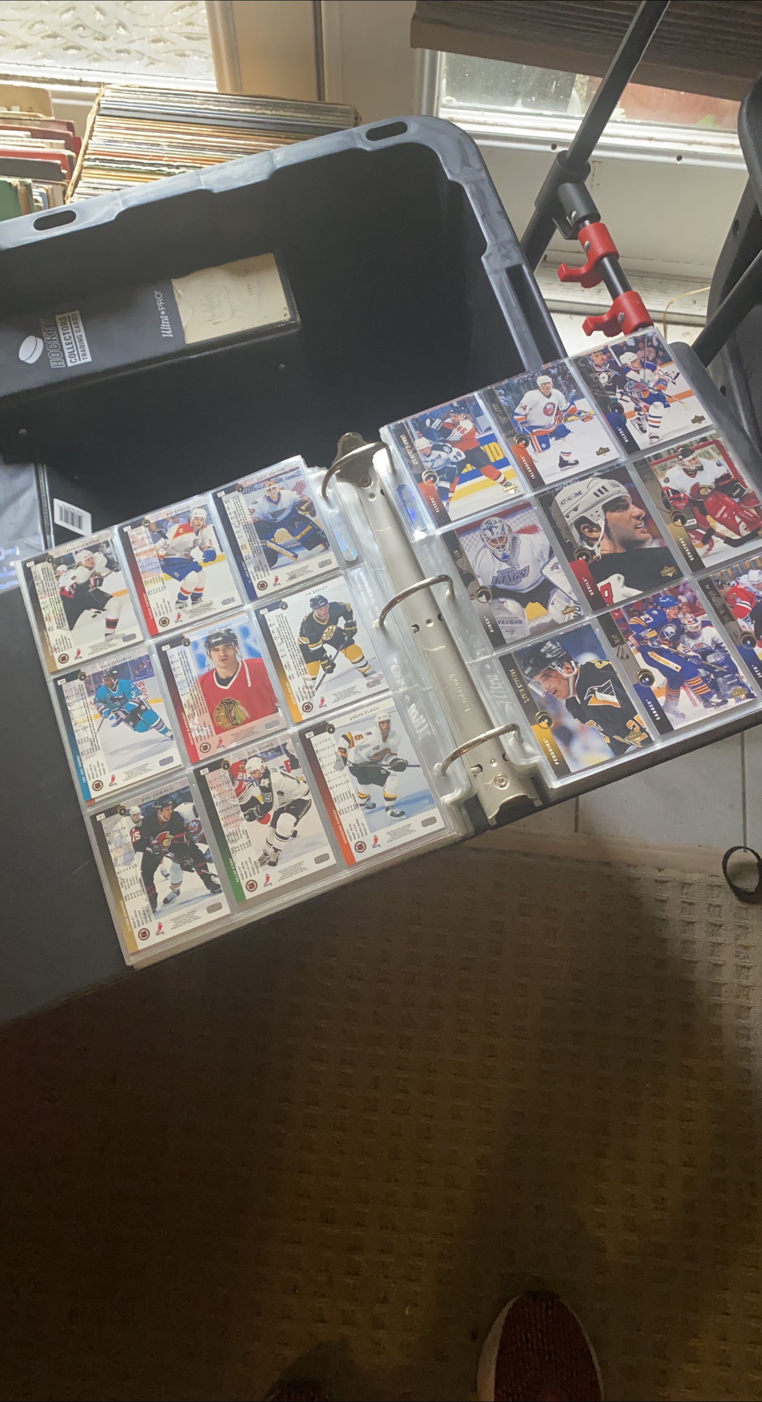 Hockey Card Collection Binder - Ultra Pro thumbnail