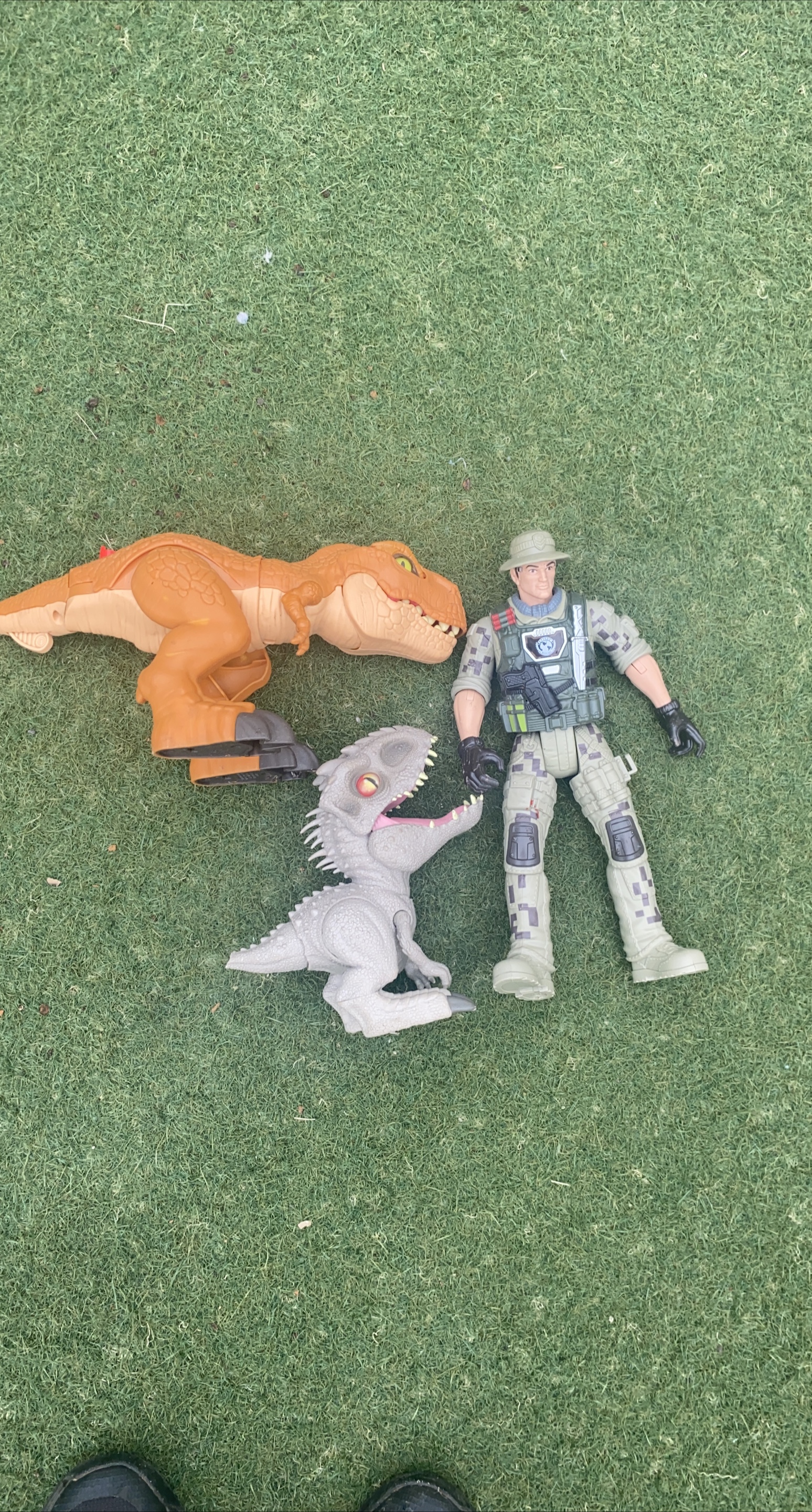 Dinosaur & Soldier Action Figures thumbnail