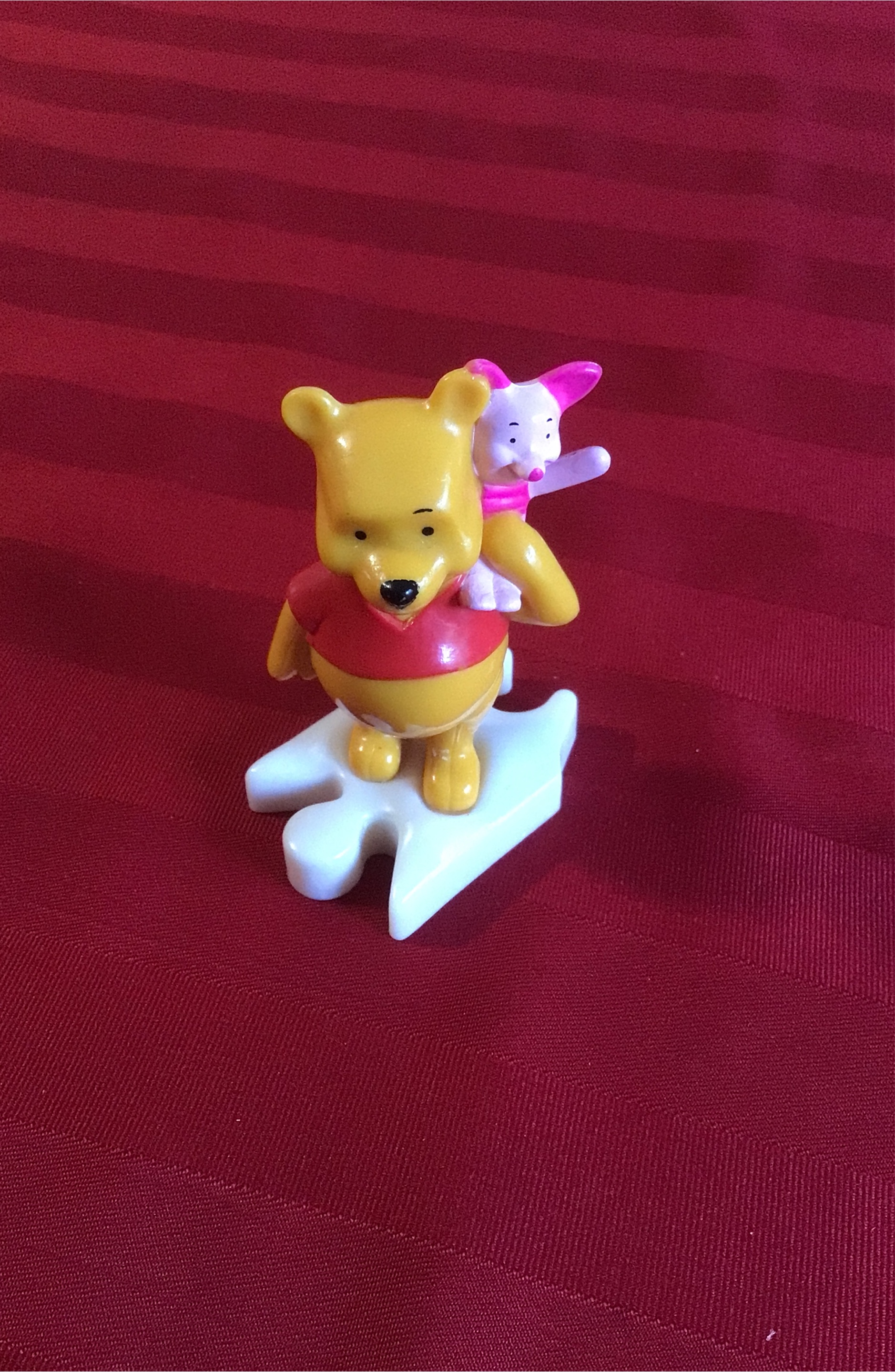 Disney Winnie the Pooh seasons of giving figure 3 inches thumbnail