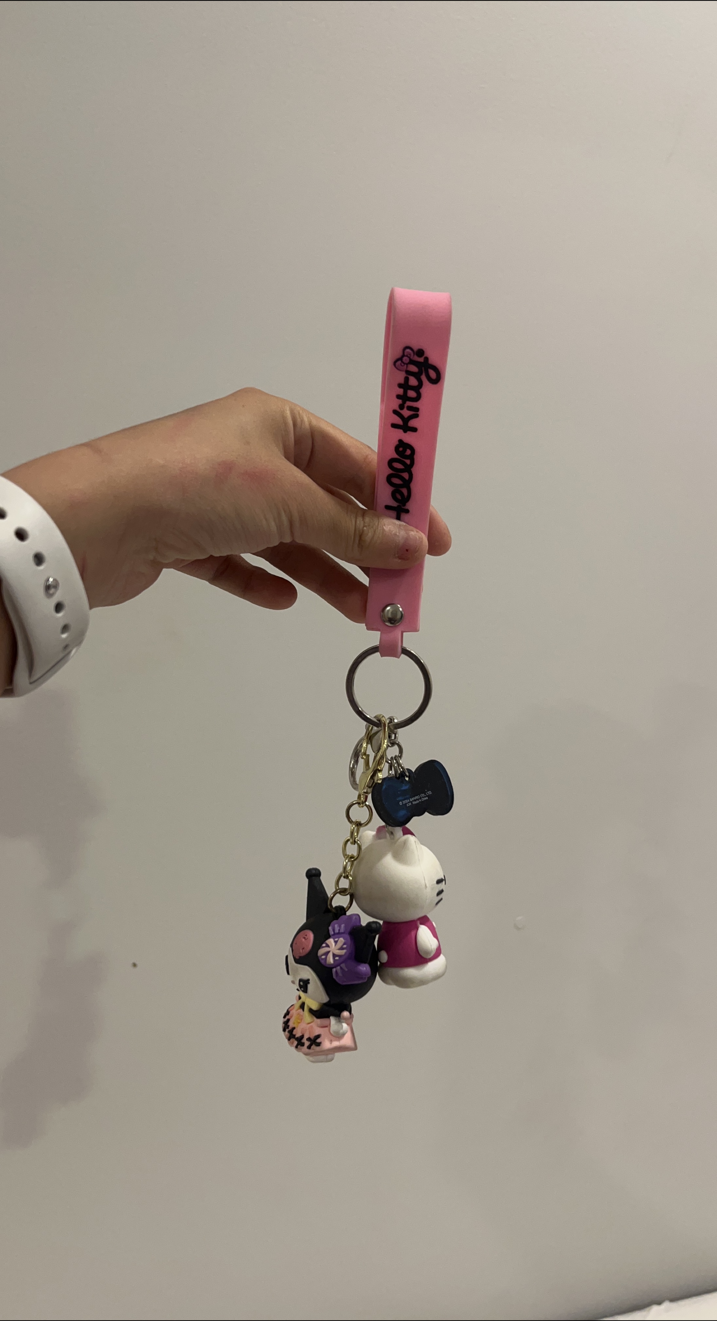 Hello Kitty & Kuromi Keychain thumbnail