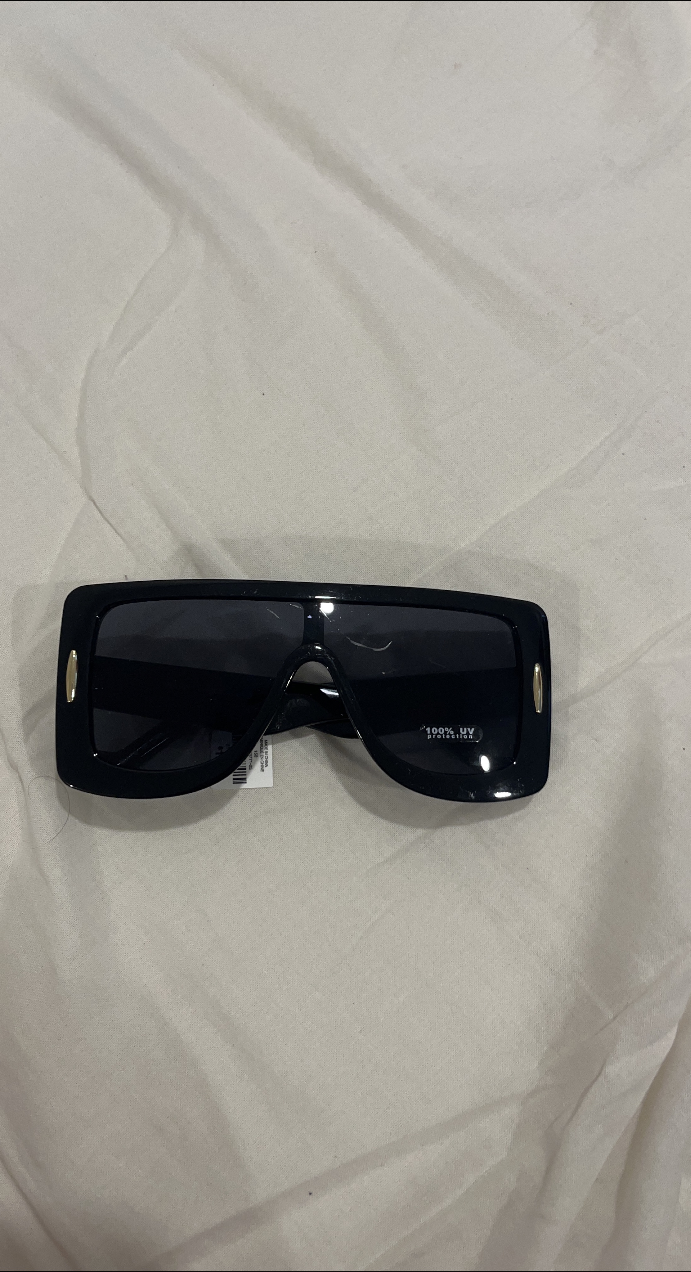 100% NY Black Sunglasses - New with Tag thumbnail