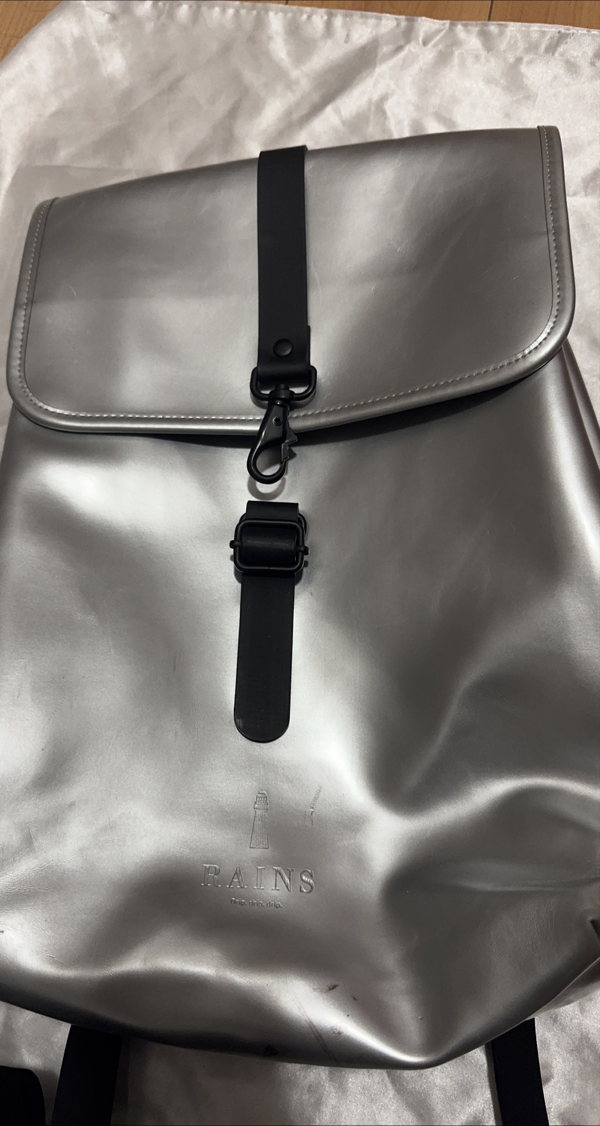 Rains Backpack - Silver thumbnail