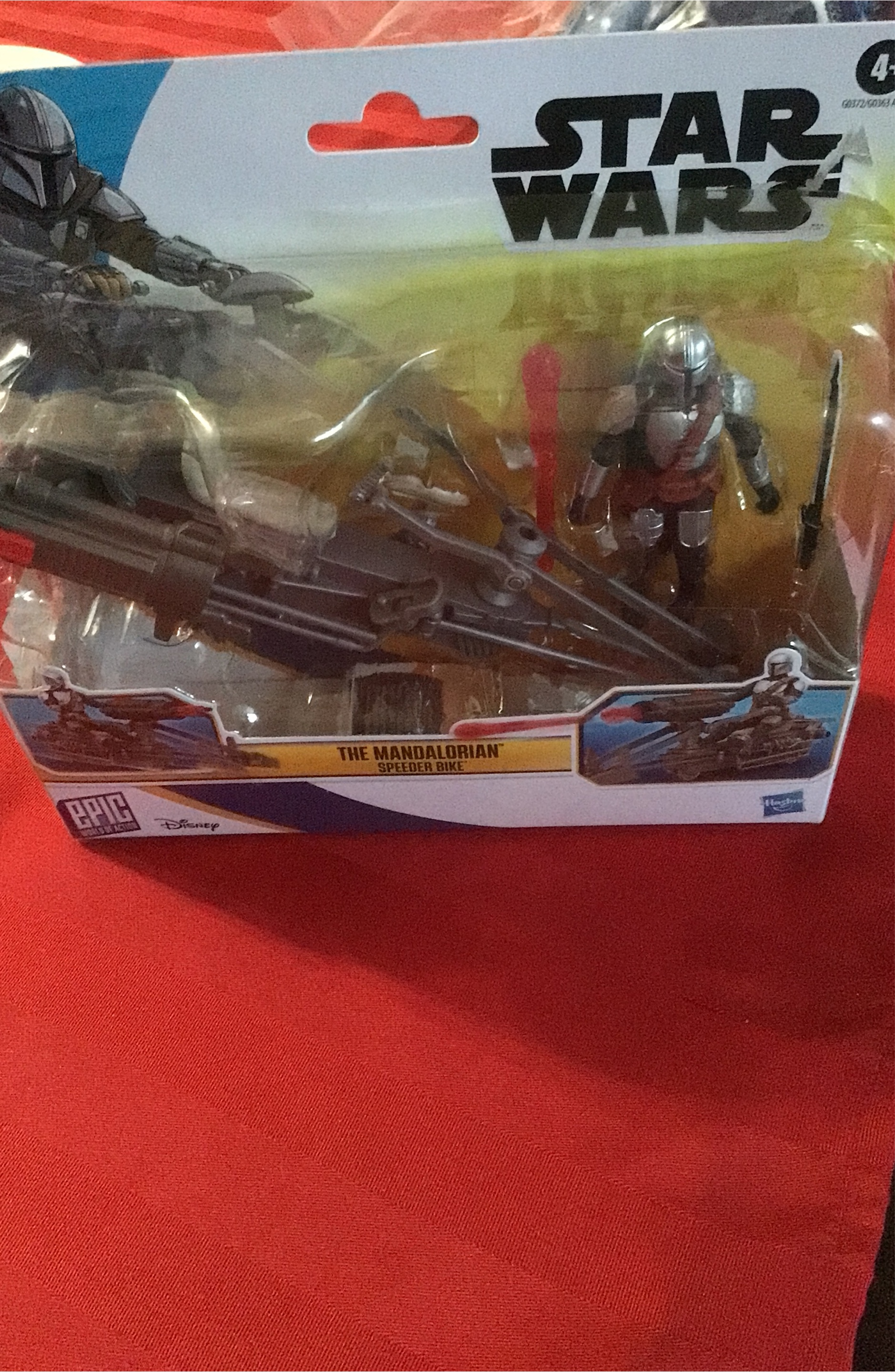 Star Wars epic world of action speeder bike thumbnail