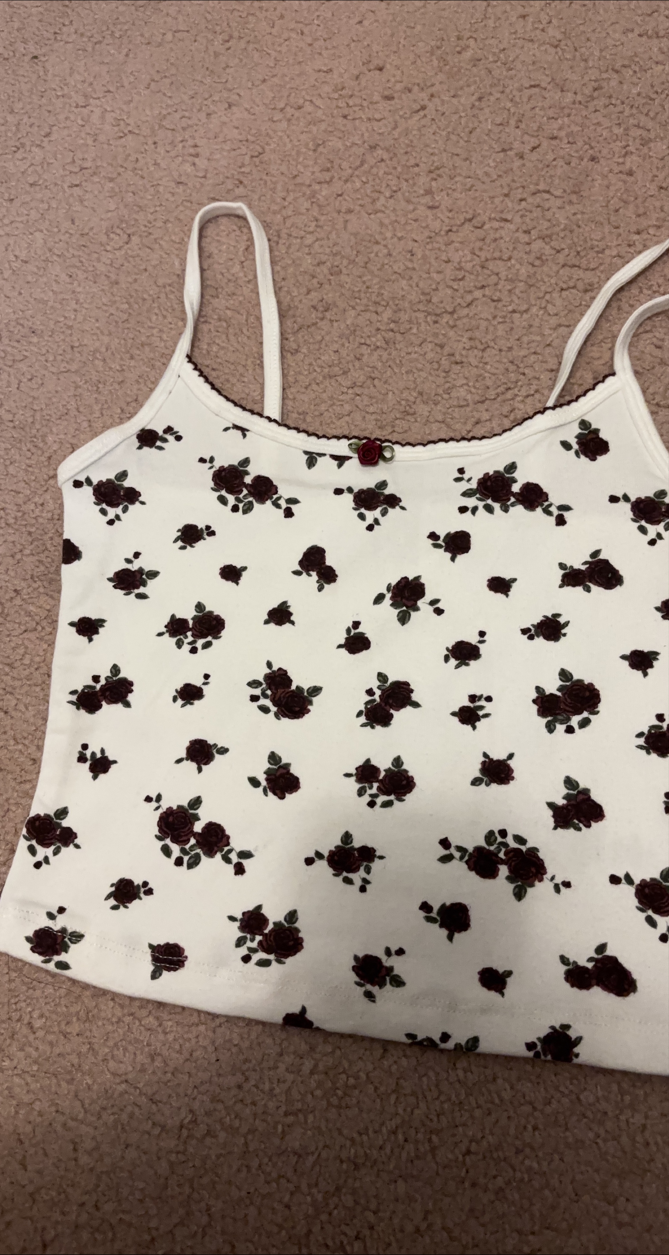 Garage Floral Print Tank Top