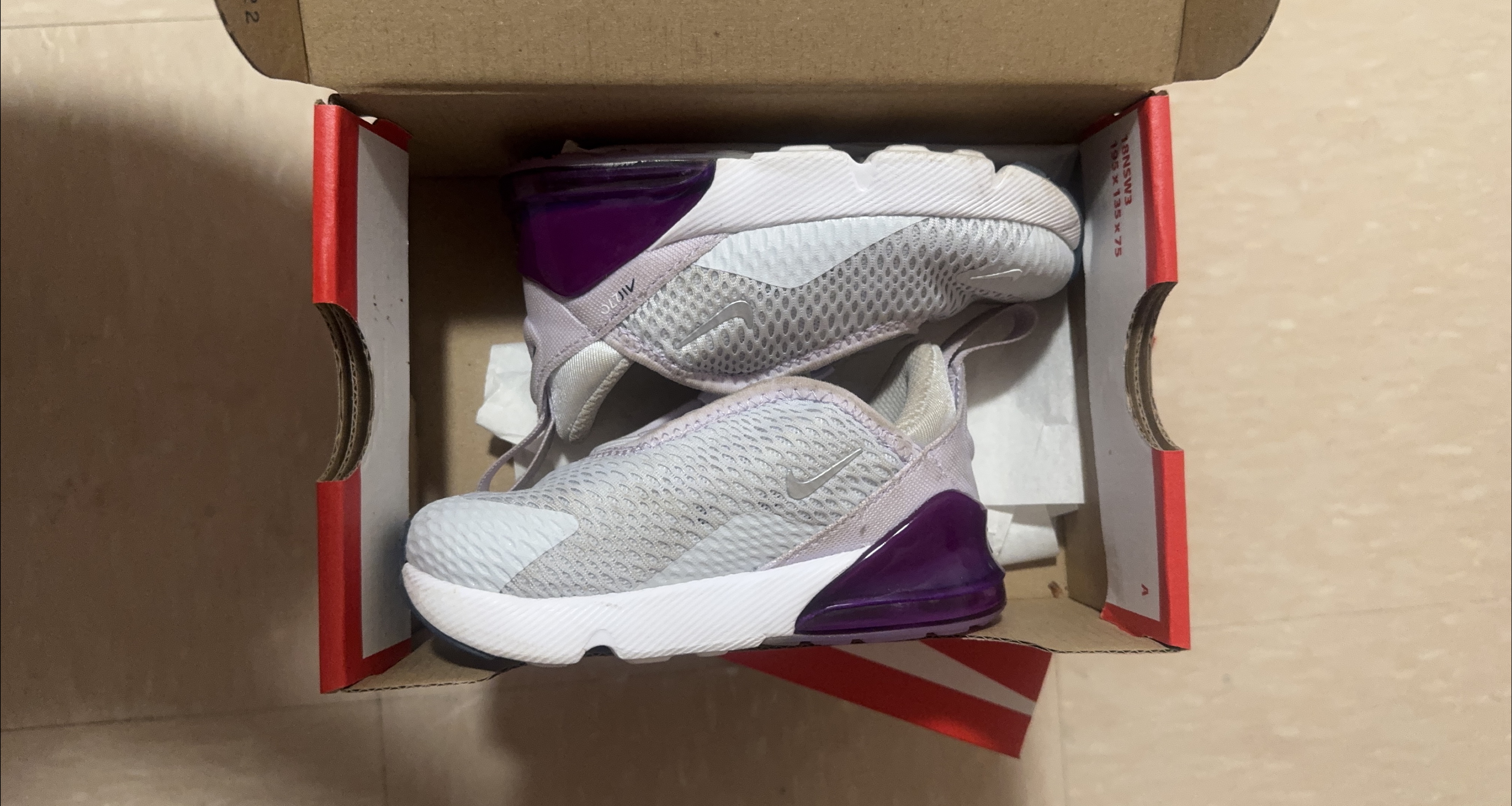 Nike Air Max 270 Toddler Shoes - Size 6 thumbnail
