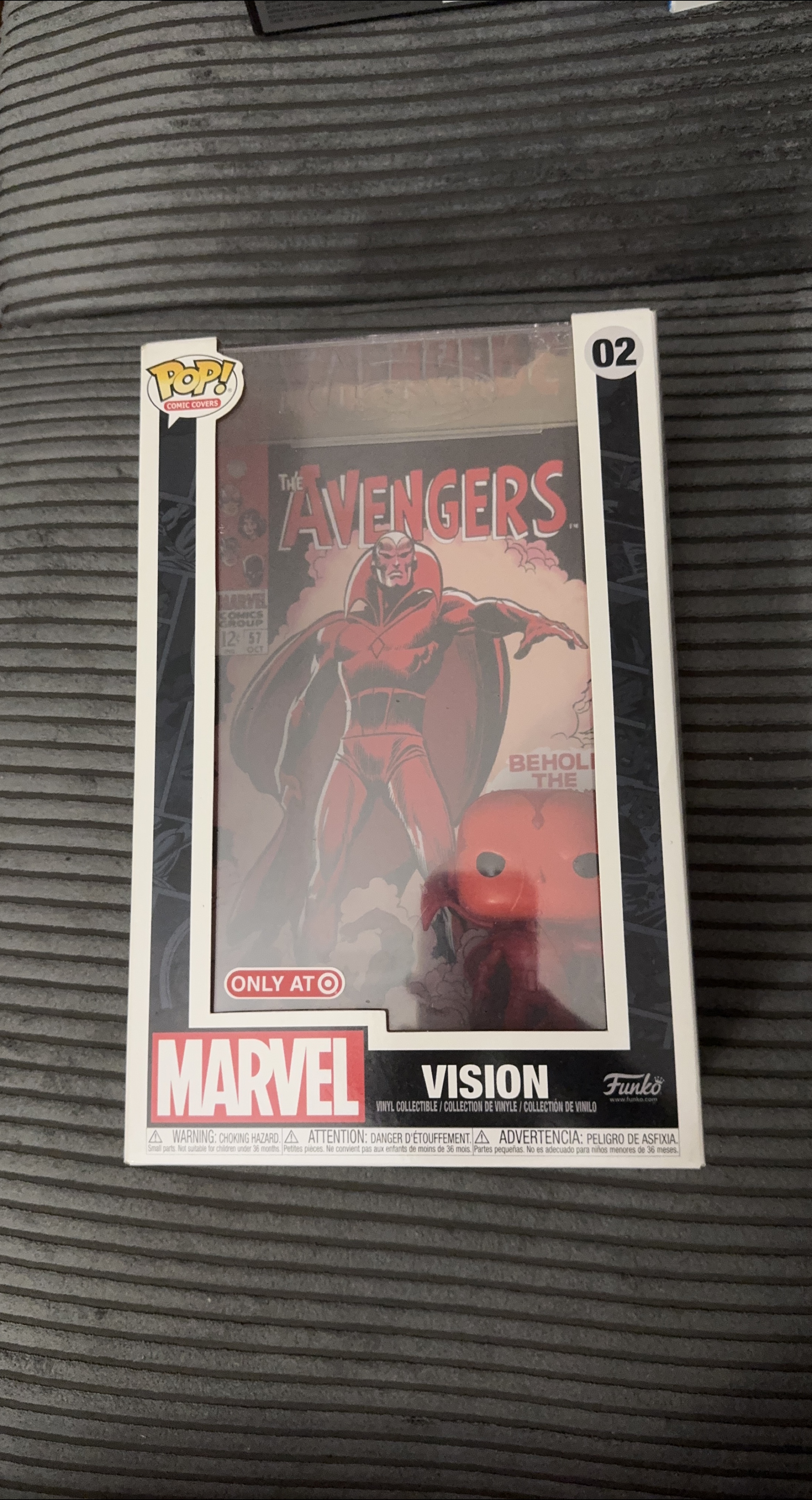 Marvel Vision Funko Pop Comic Cover #02 thumbnail