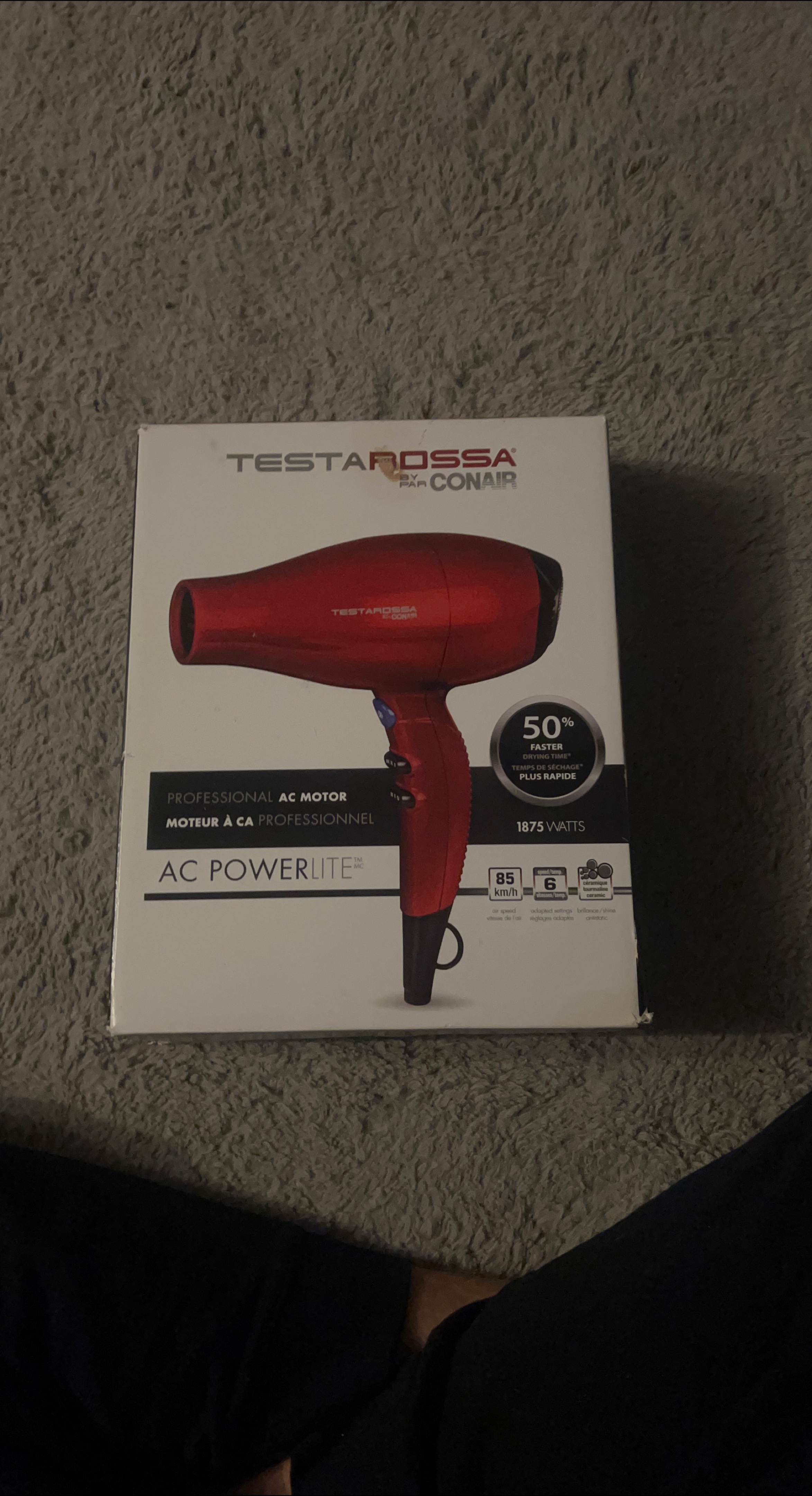 Testarossa by Conair AC Powerlite Hair Dryer thumbnail
