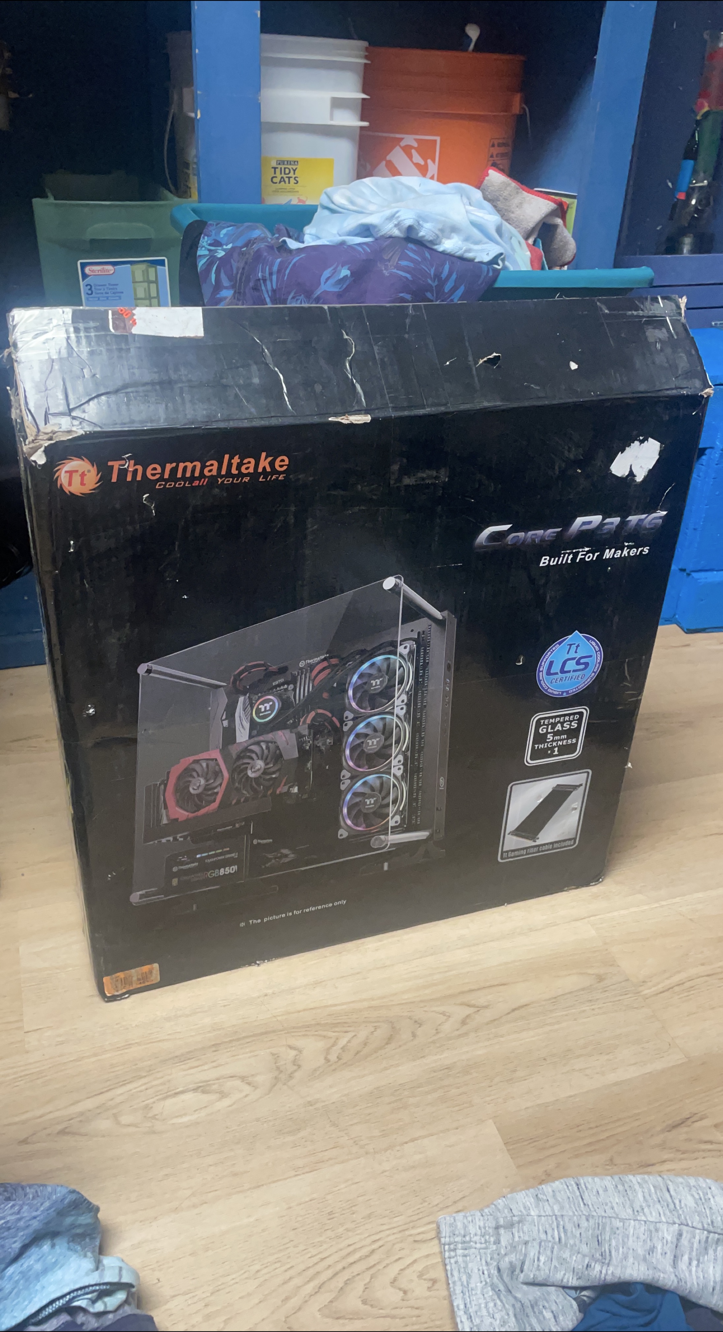 Thermaltake Core P3 TG ATX Computer Case