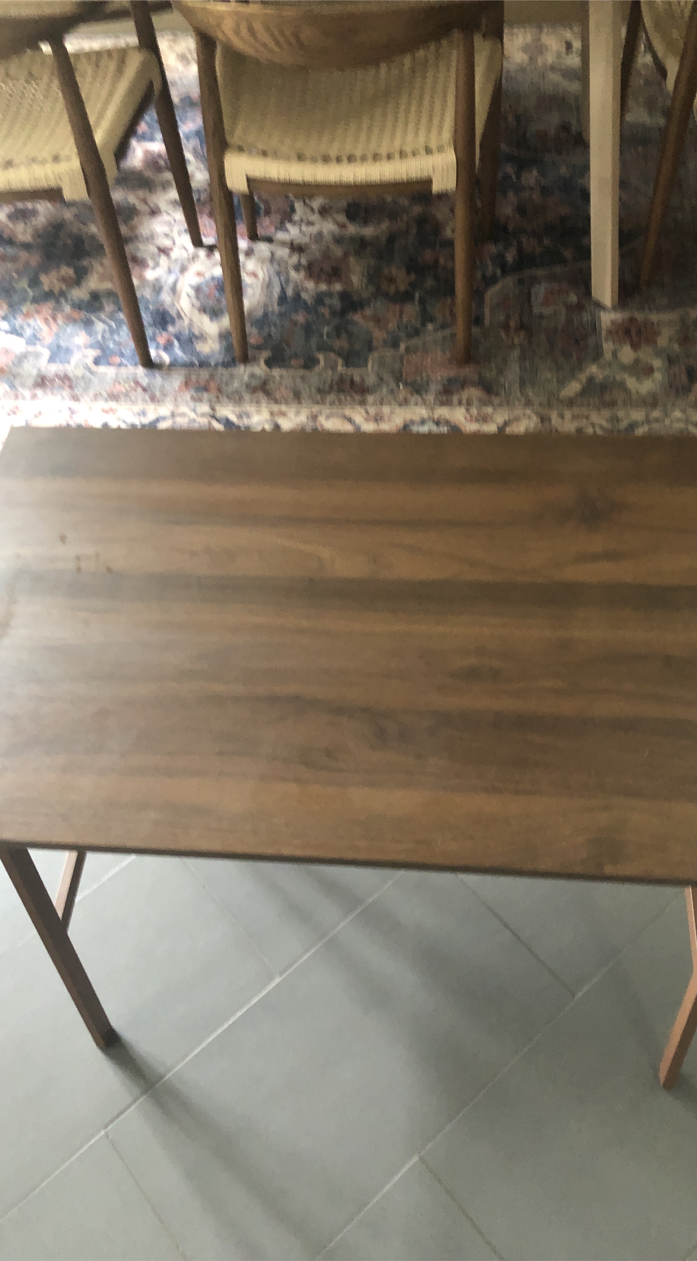 Small wooden desk