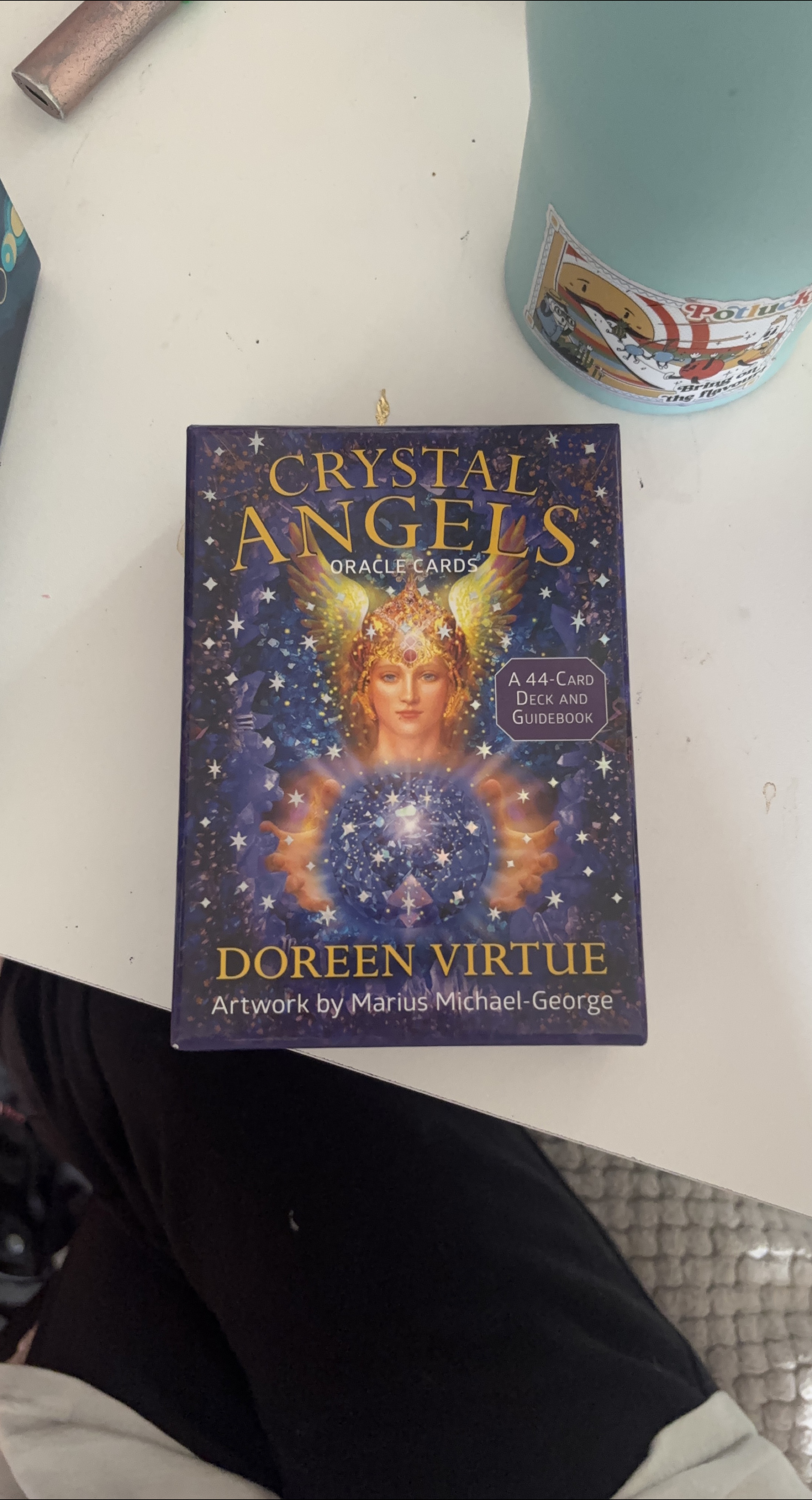 Crystal Angels Oracle Cards by Doreen Virtue thumbnail