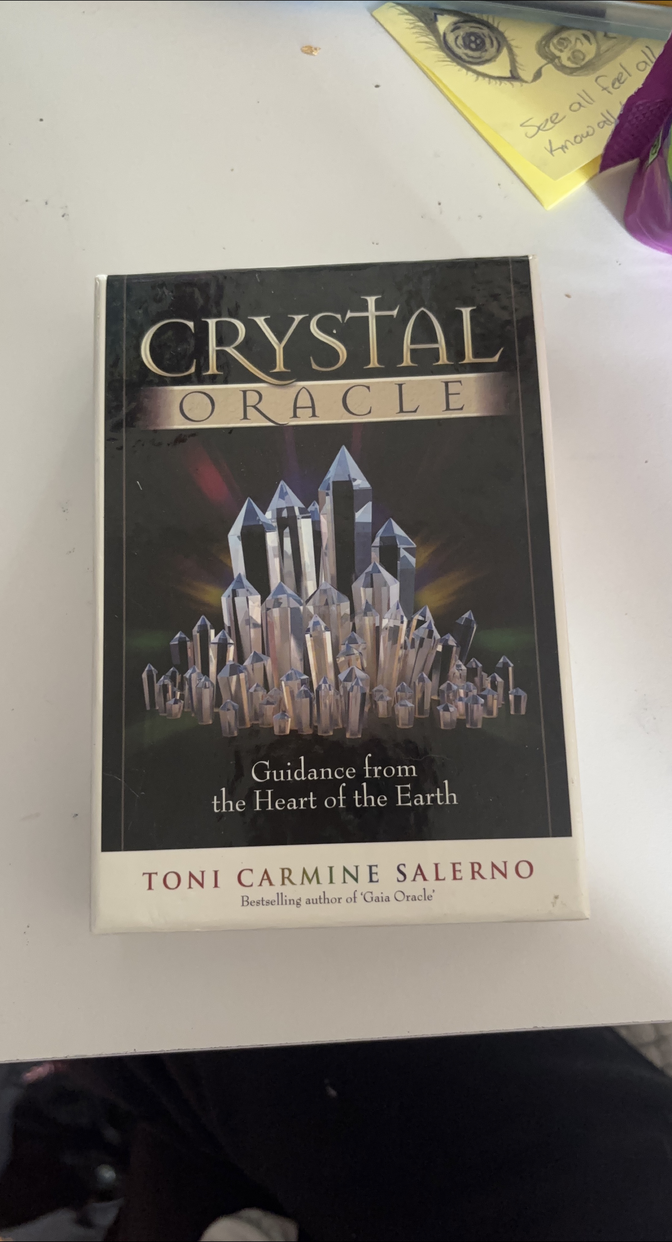Crystal Oracle Cards by Toni Carmine Salerno thumbnail