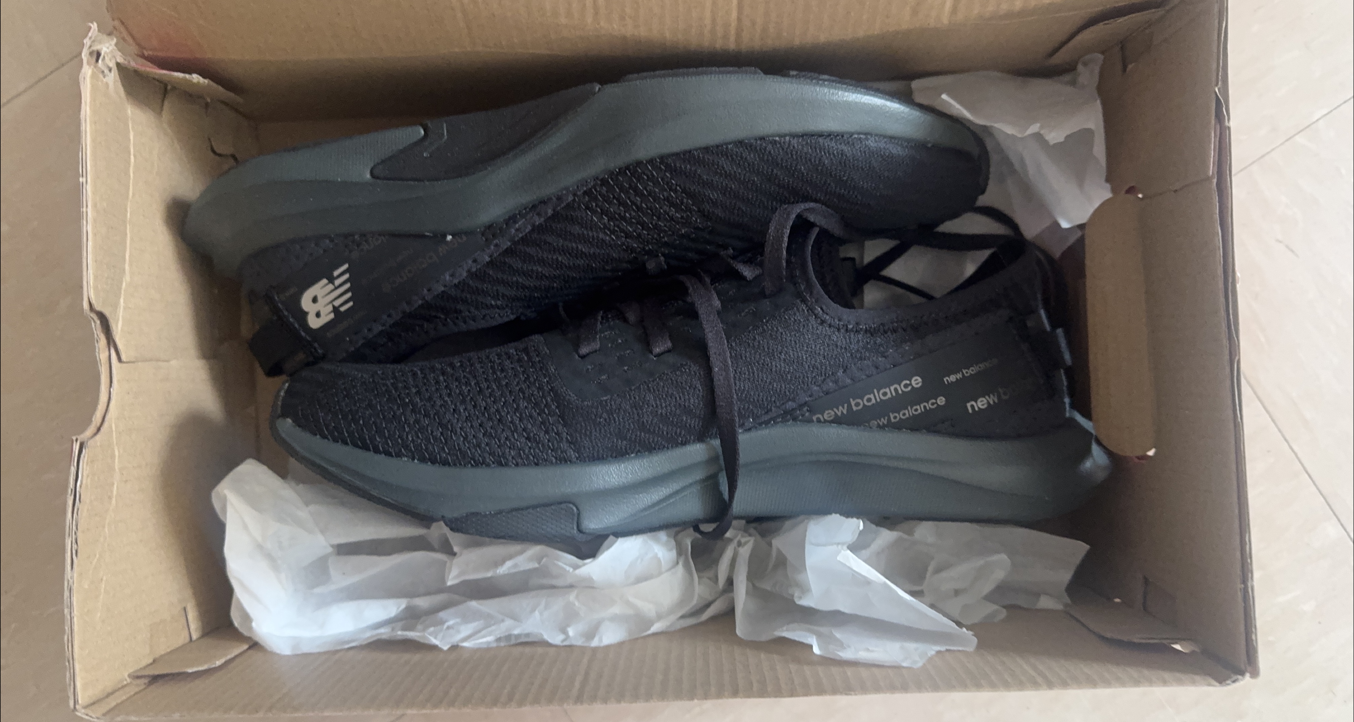 New Balance Black Running Shoes - New in Box! thumbnail
