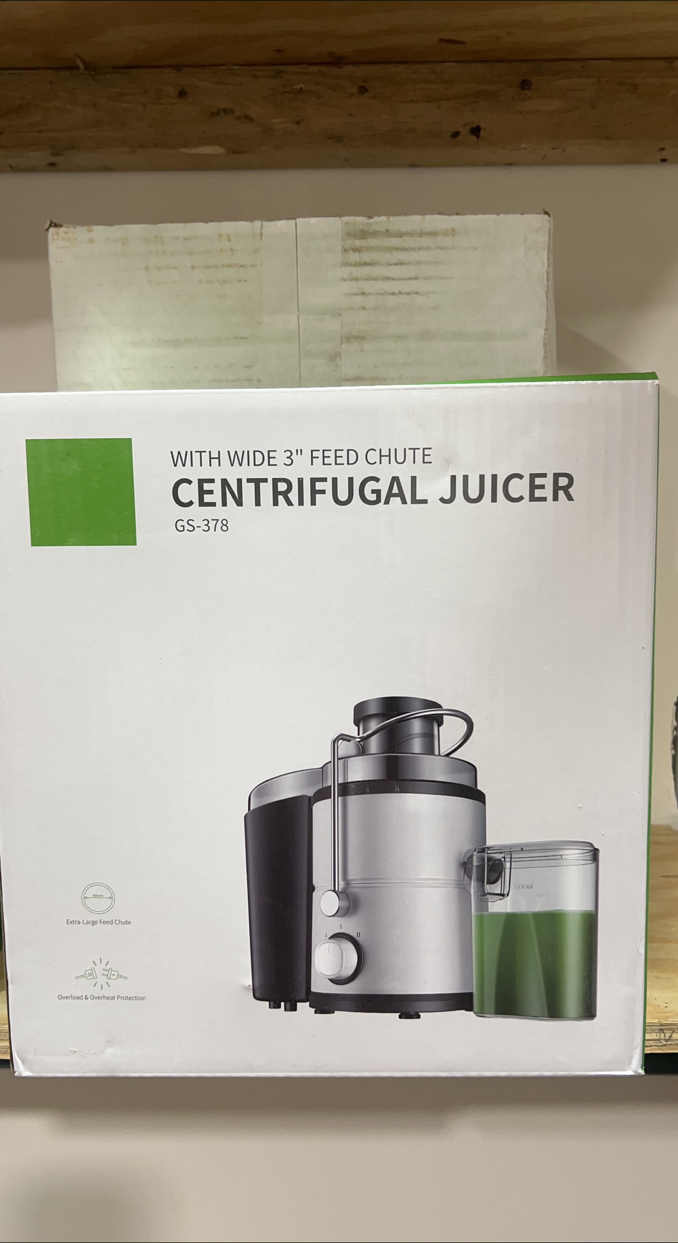Centrifugal Juicer GS-378 with Wide Feed Chute thumbnail