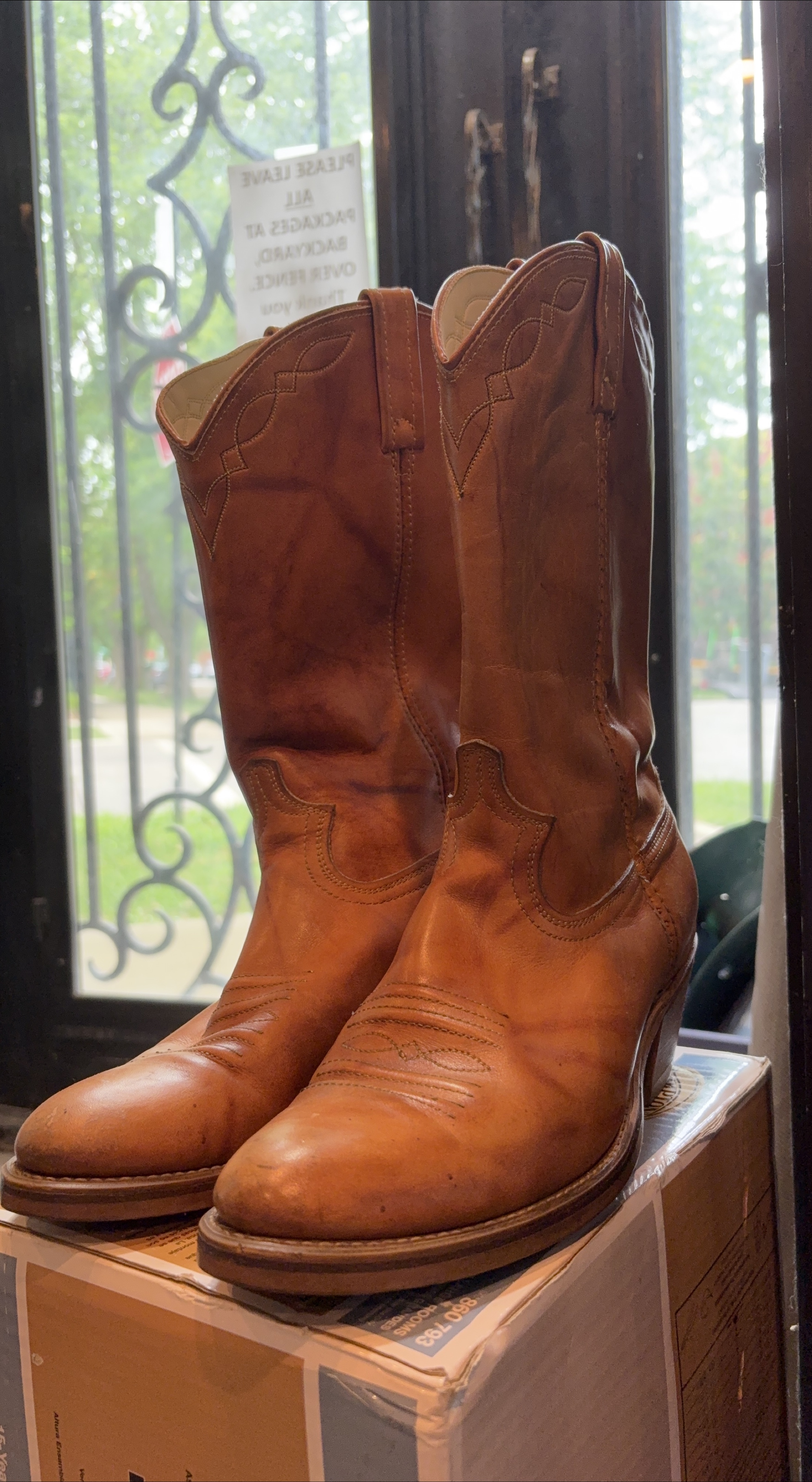 Leather Cowboy Boots thumbnail