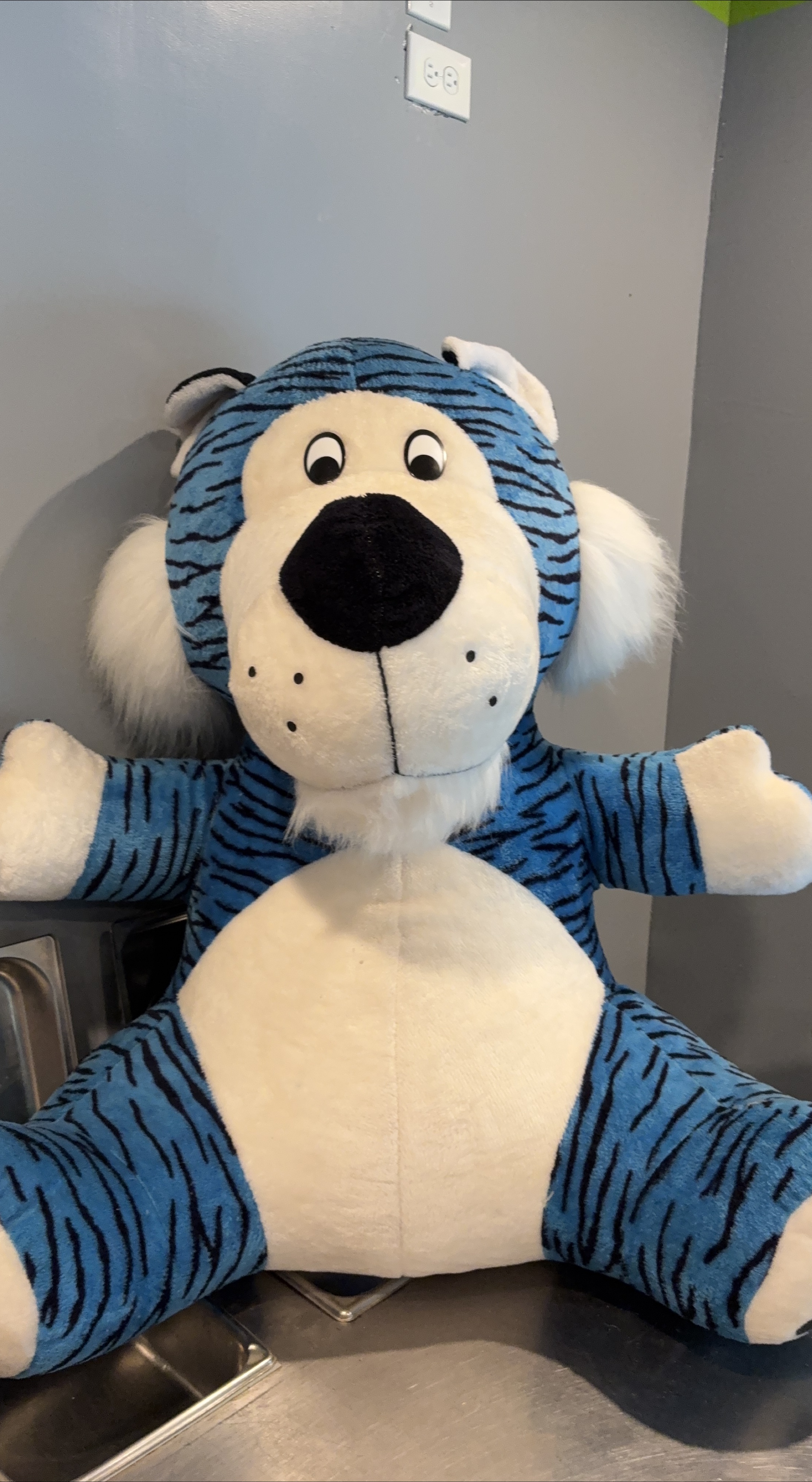 Blue Stuffed Tiger thumbnail