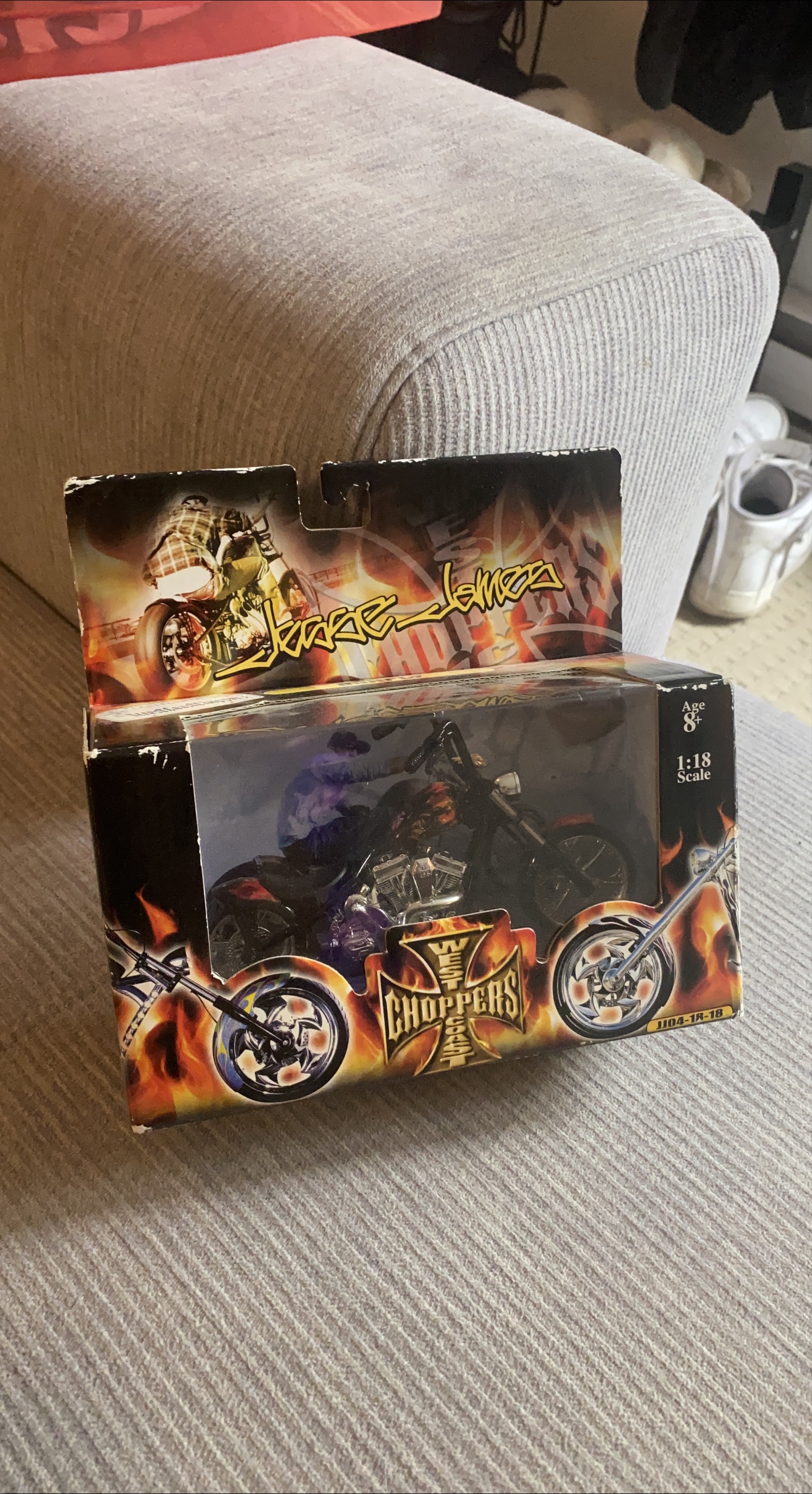 Jesse James West Coast Choppers 1:18 Scale thumbnail