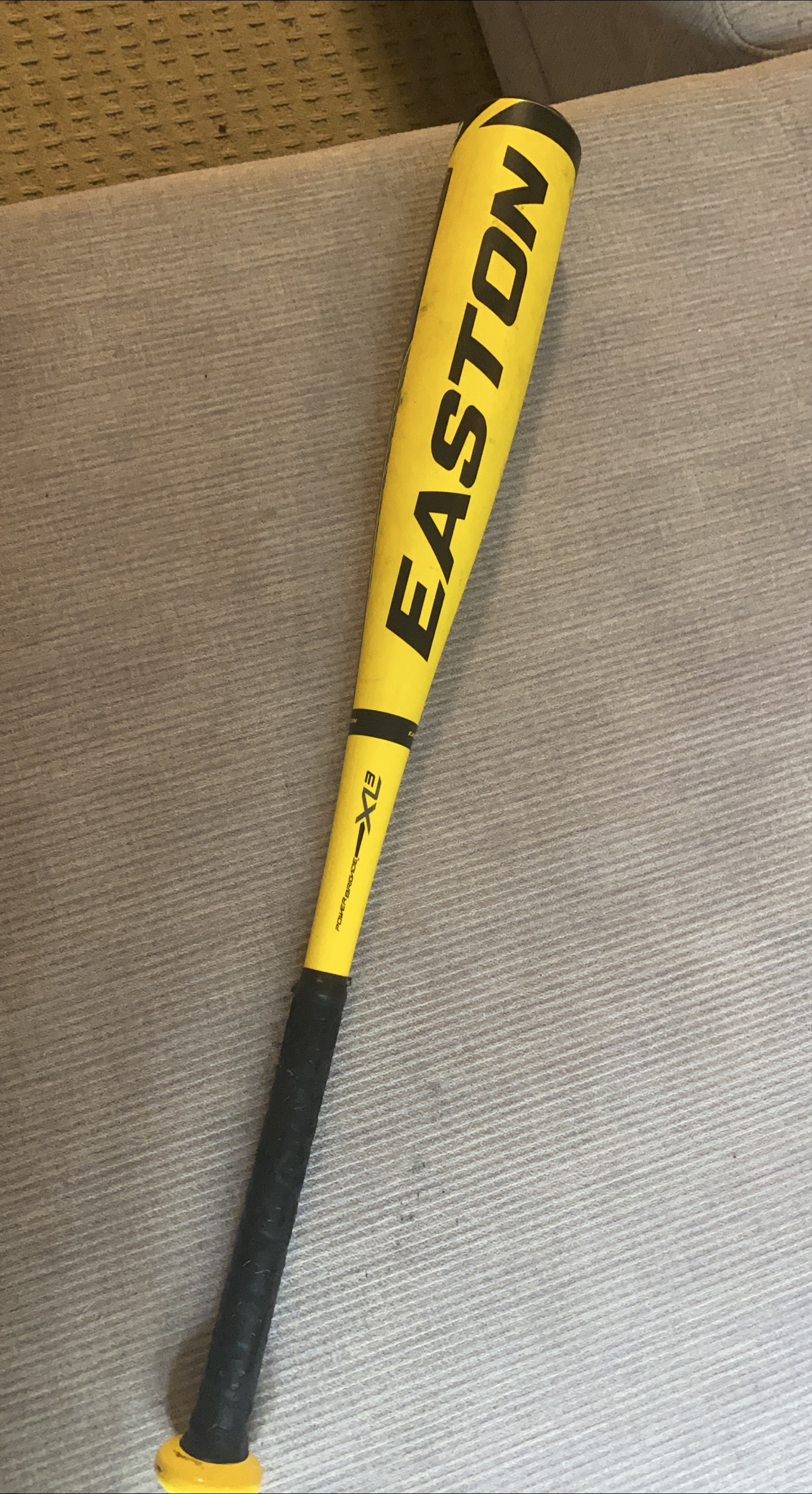 Easton EX Power Brigade Baseball Bat - Yellow thumbnail