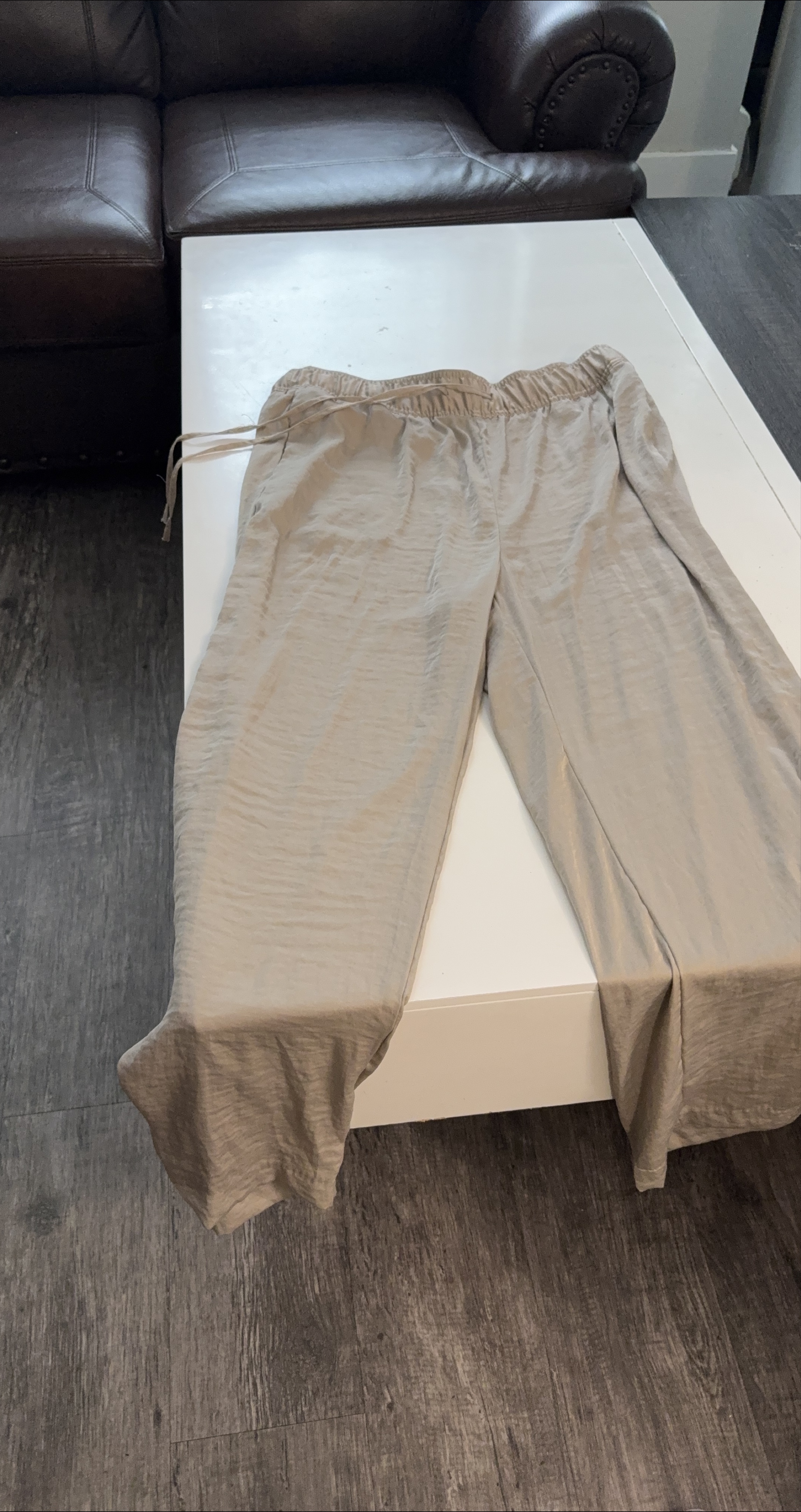 Beige Lounge Pants thumbnail
