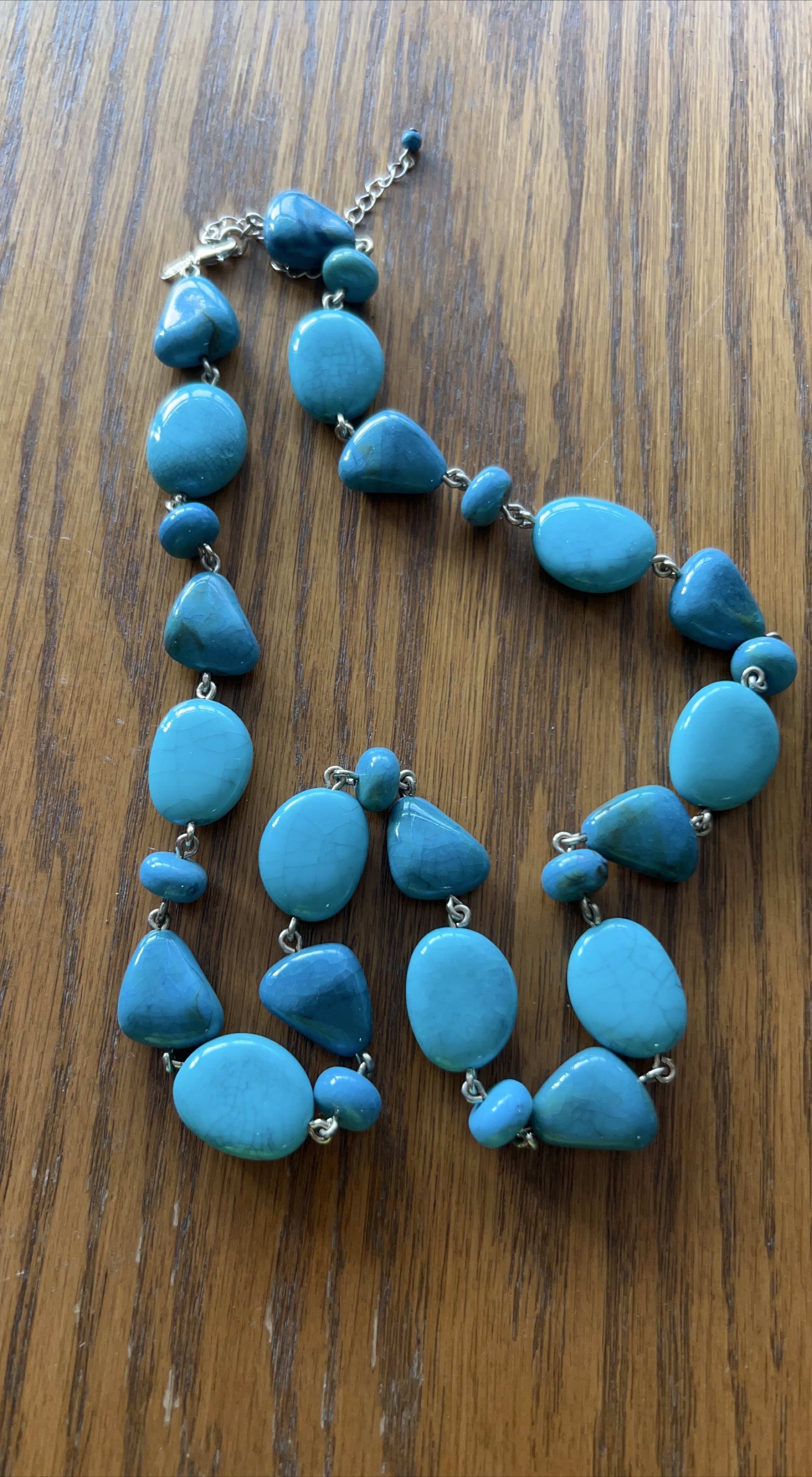 Turquoise Stone Necklace thumbnail