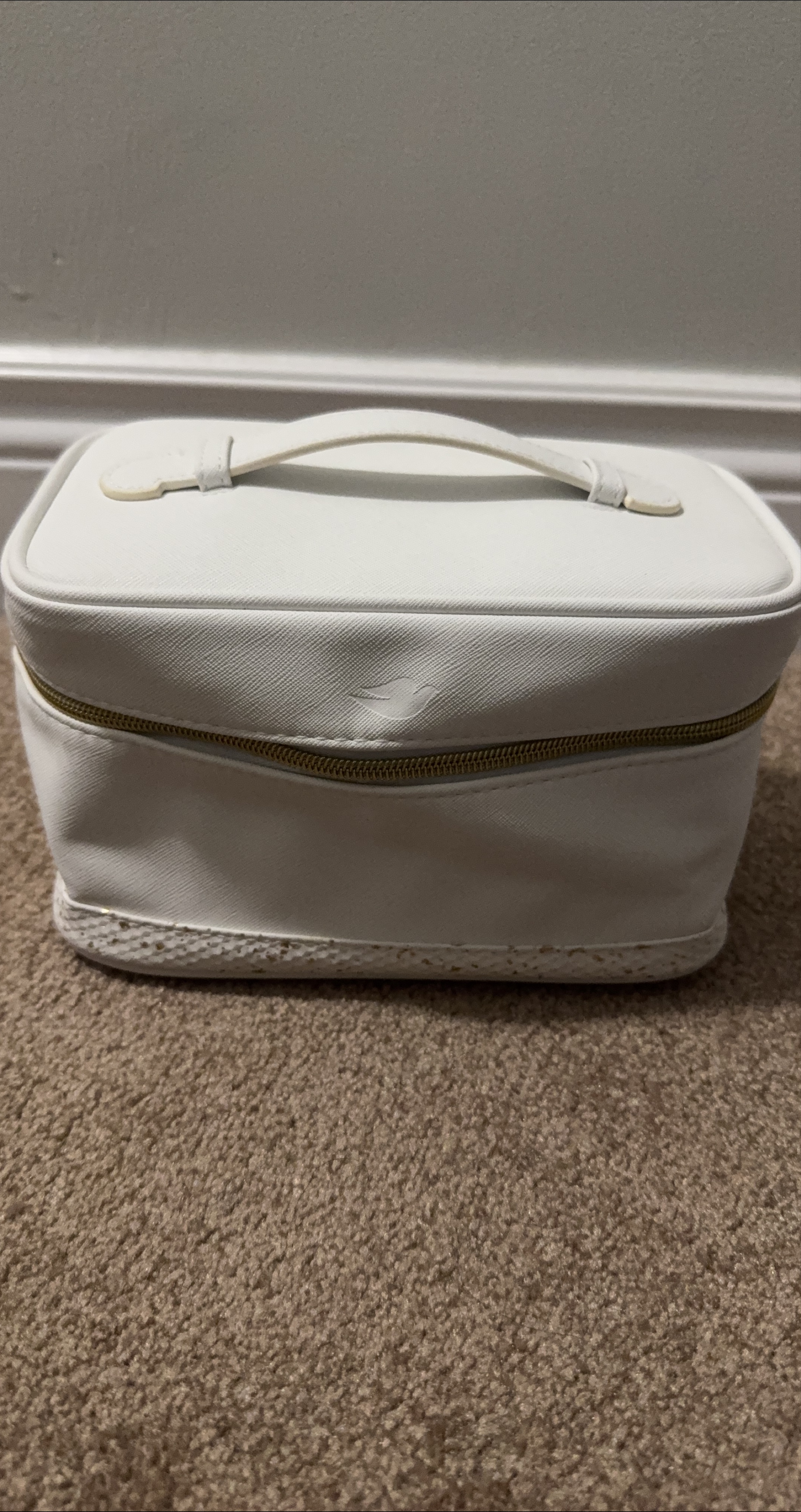 White Dove Cosmetic Bag