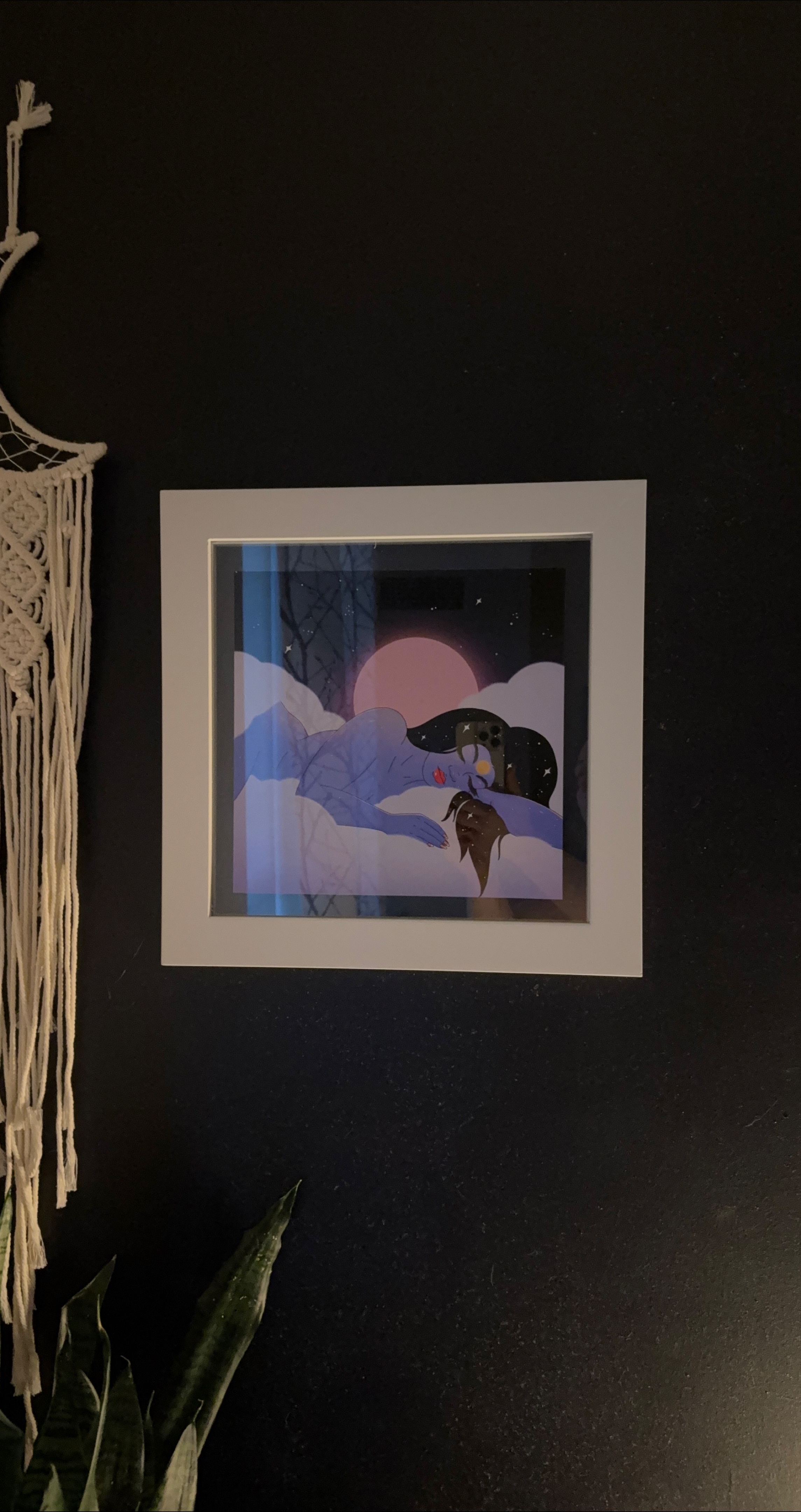 Art print, framed thumbnail