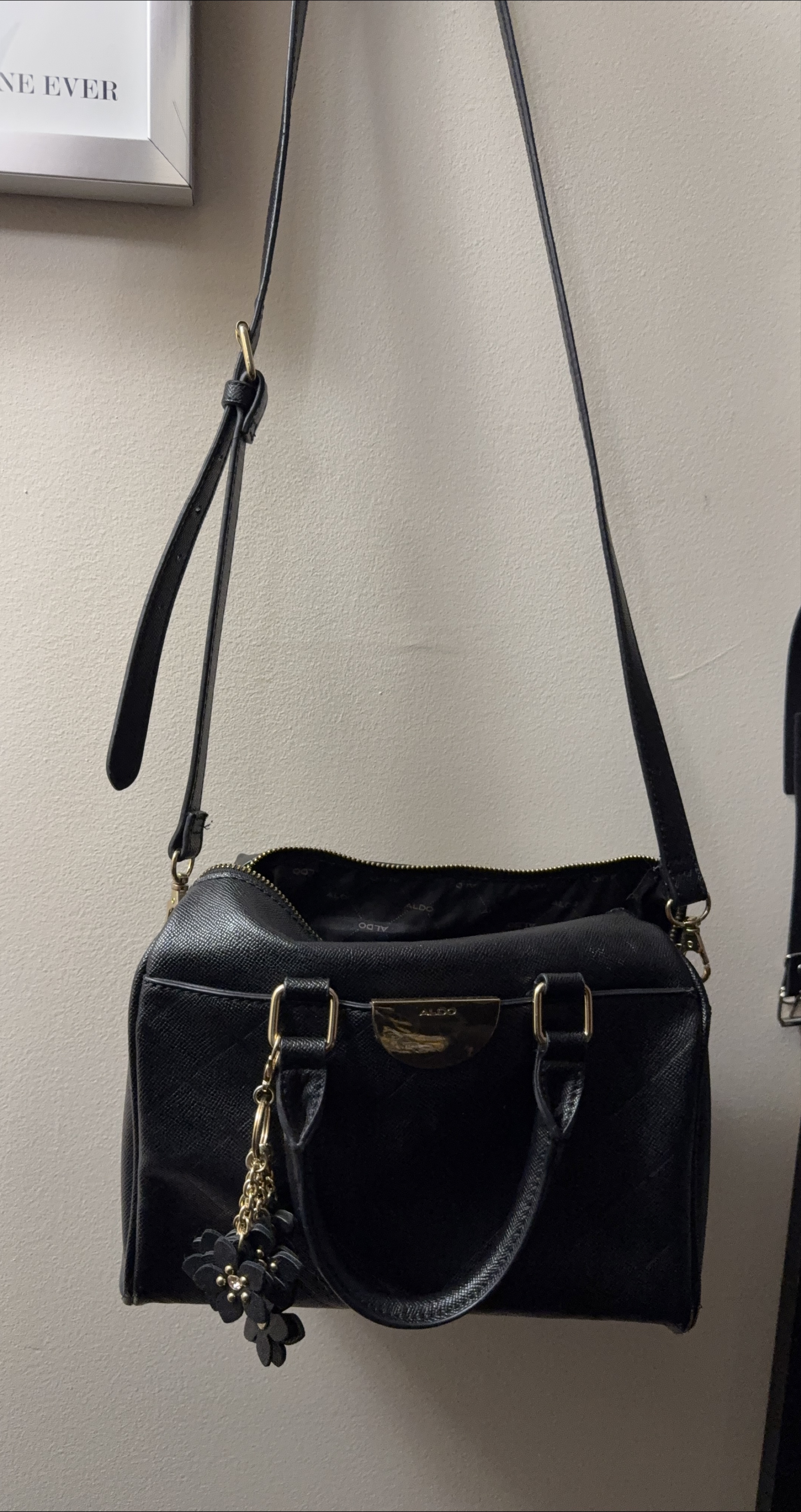 ALDO Black Satchel Bag thumbnail