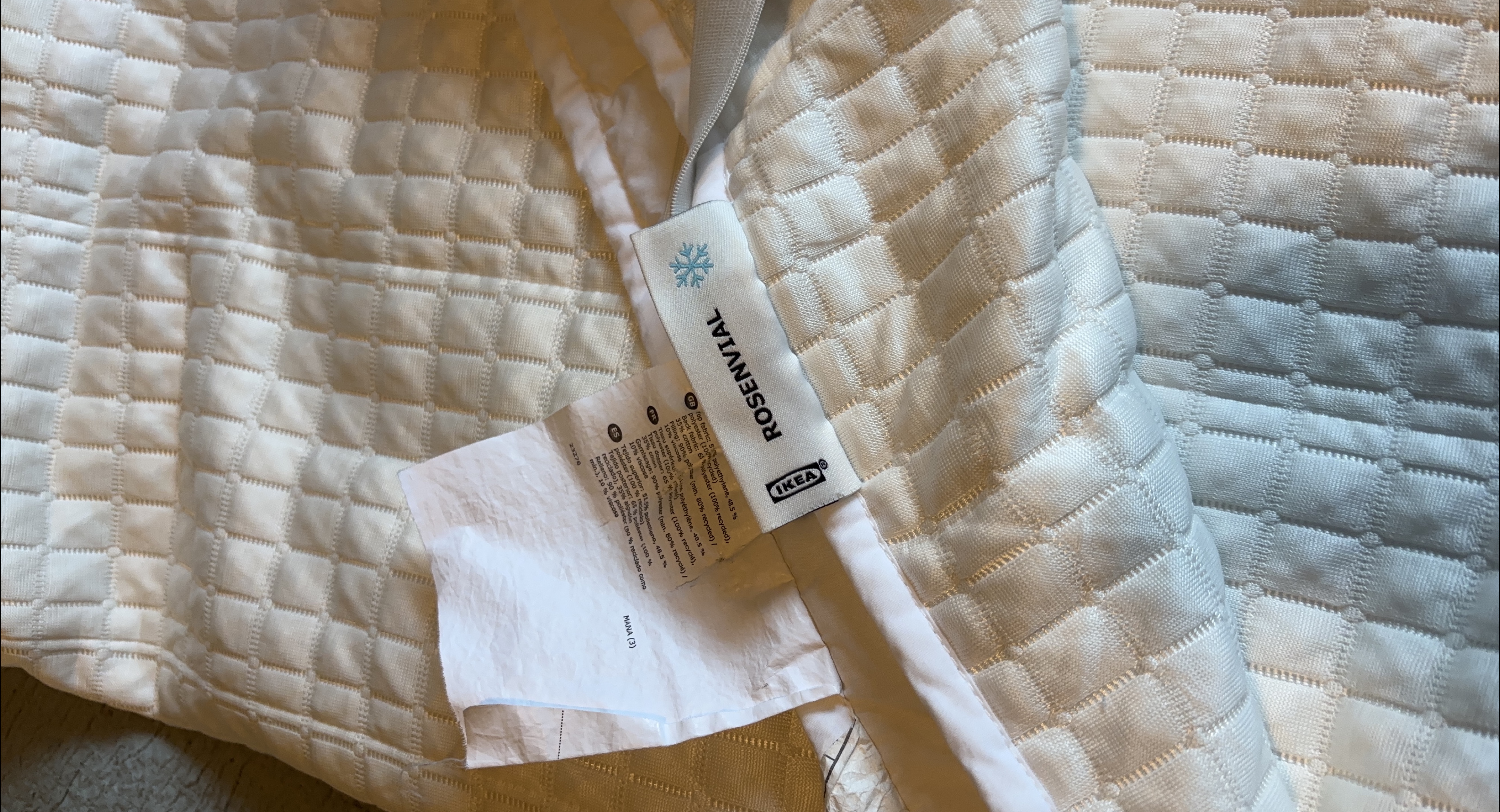 IKEA ROSENVIAL cooling mattress cover thumbnail