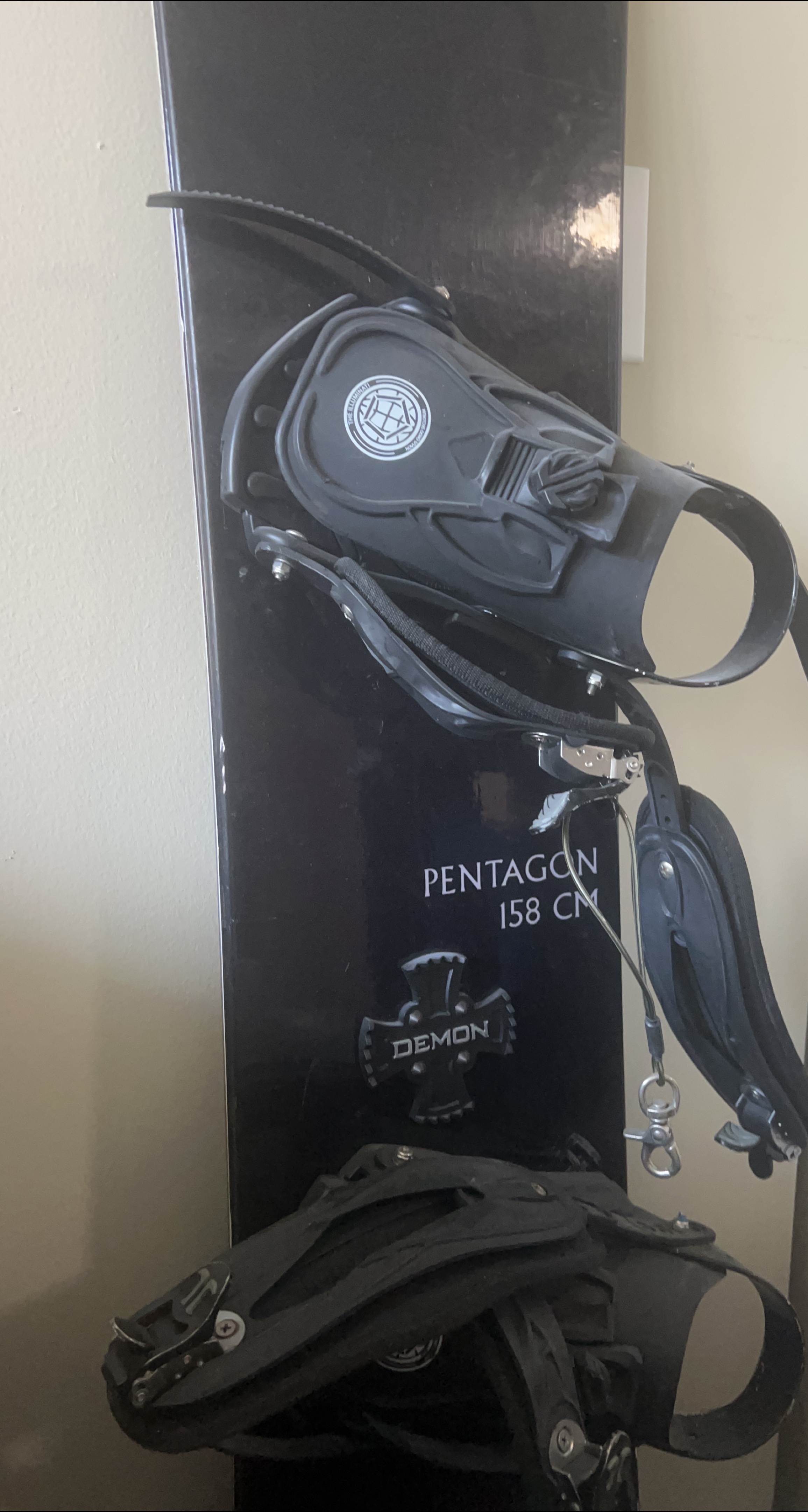 Demon Pentagon 158cm Snowboard with Bindings thumbnail