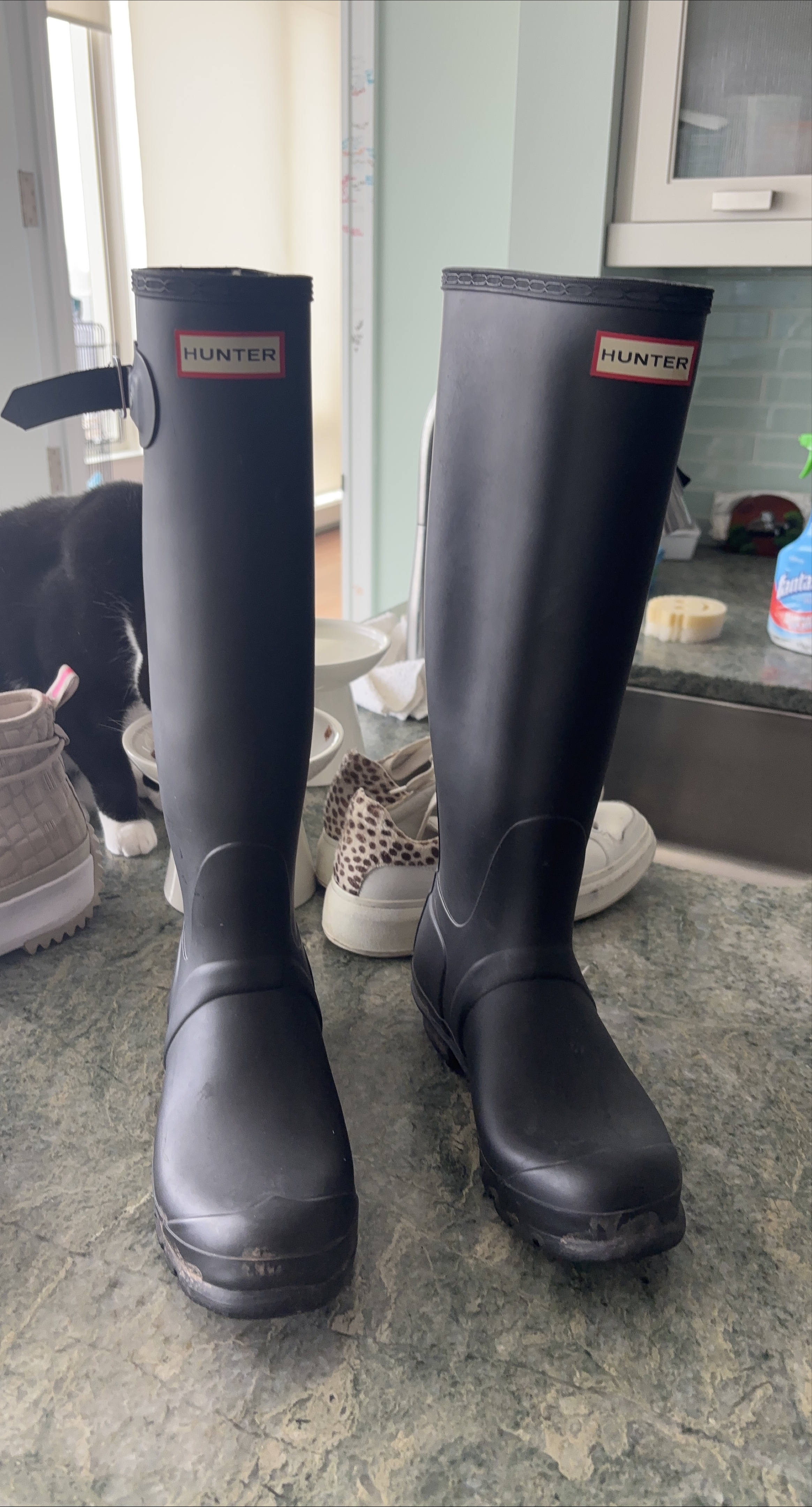 Hunter Rain Boots, Black thumbnail