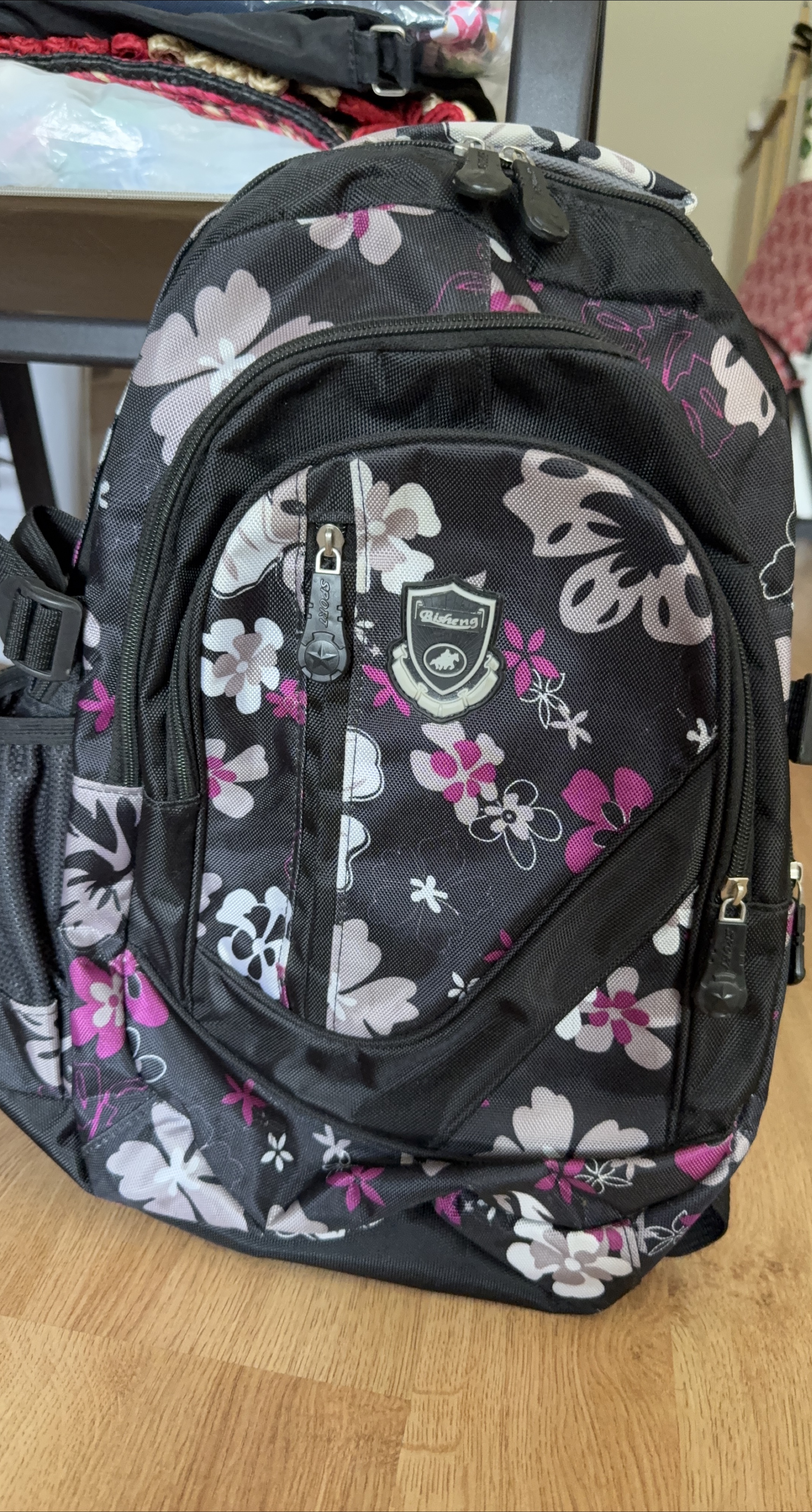 Floral Backpack - Bisherg thumbnail
