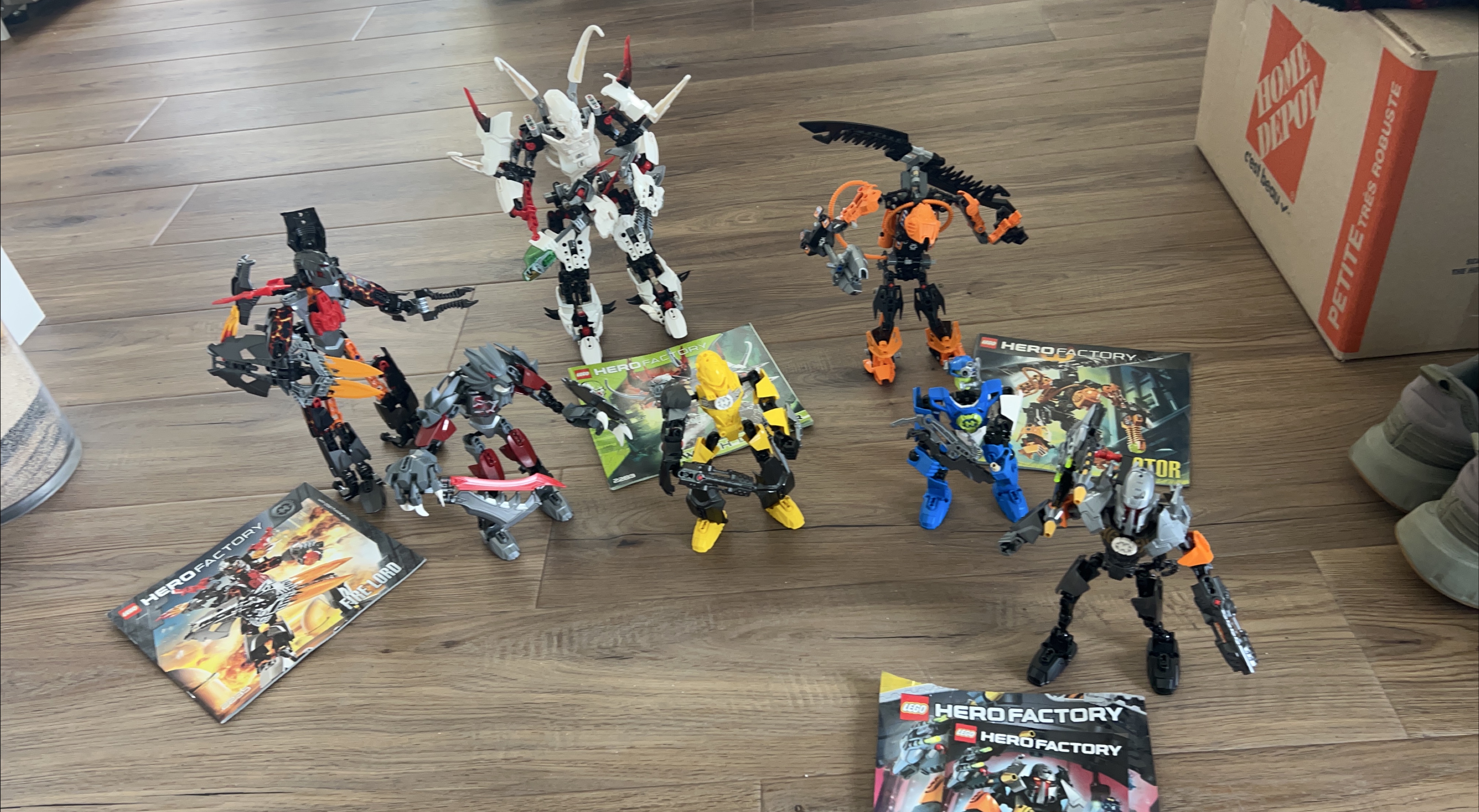 Lego Hero Factory Figures Lot thumbnail