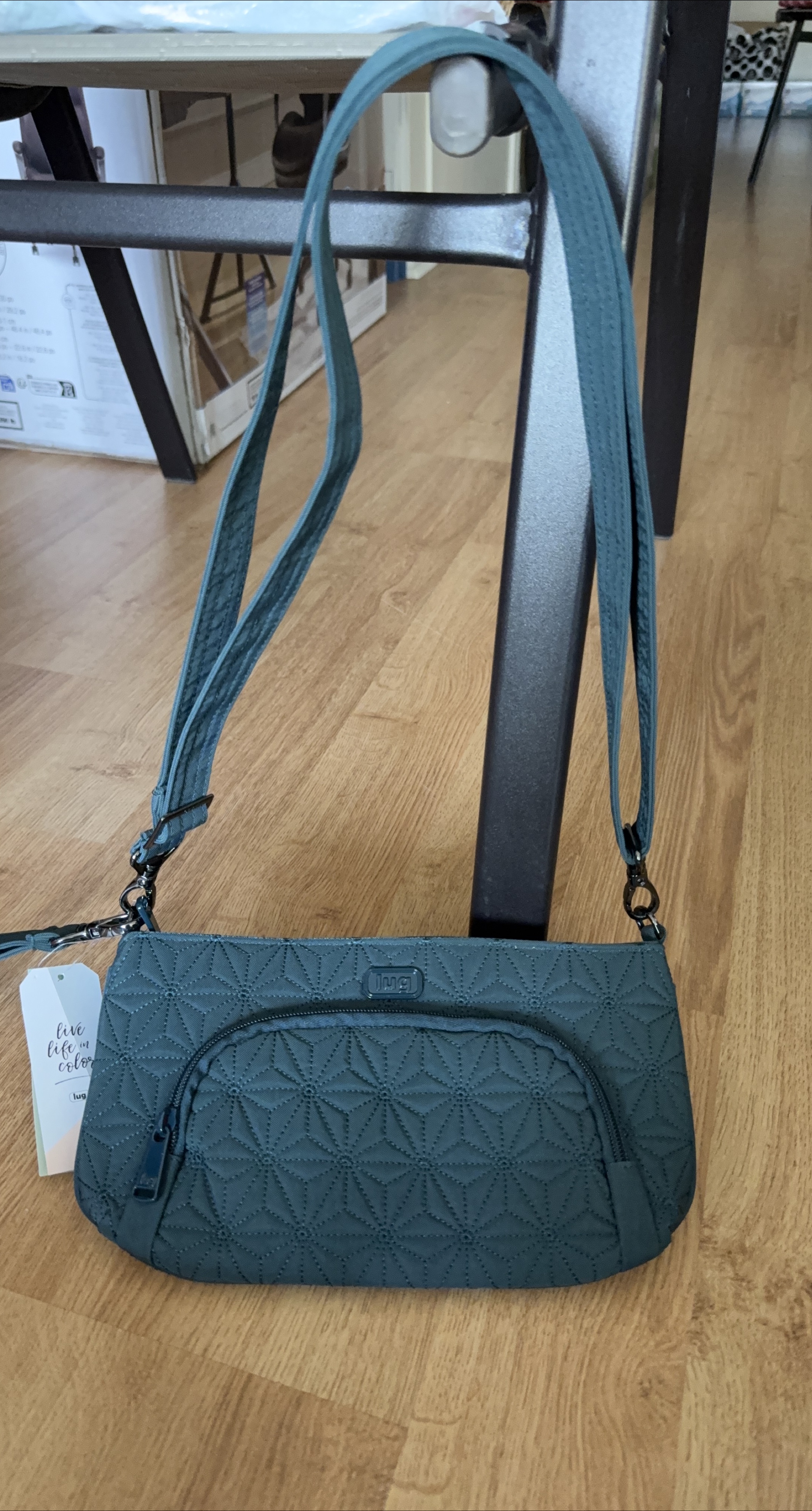 Lug Crossbody Bag - Teal thumbnail