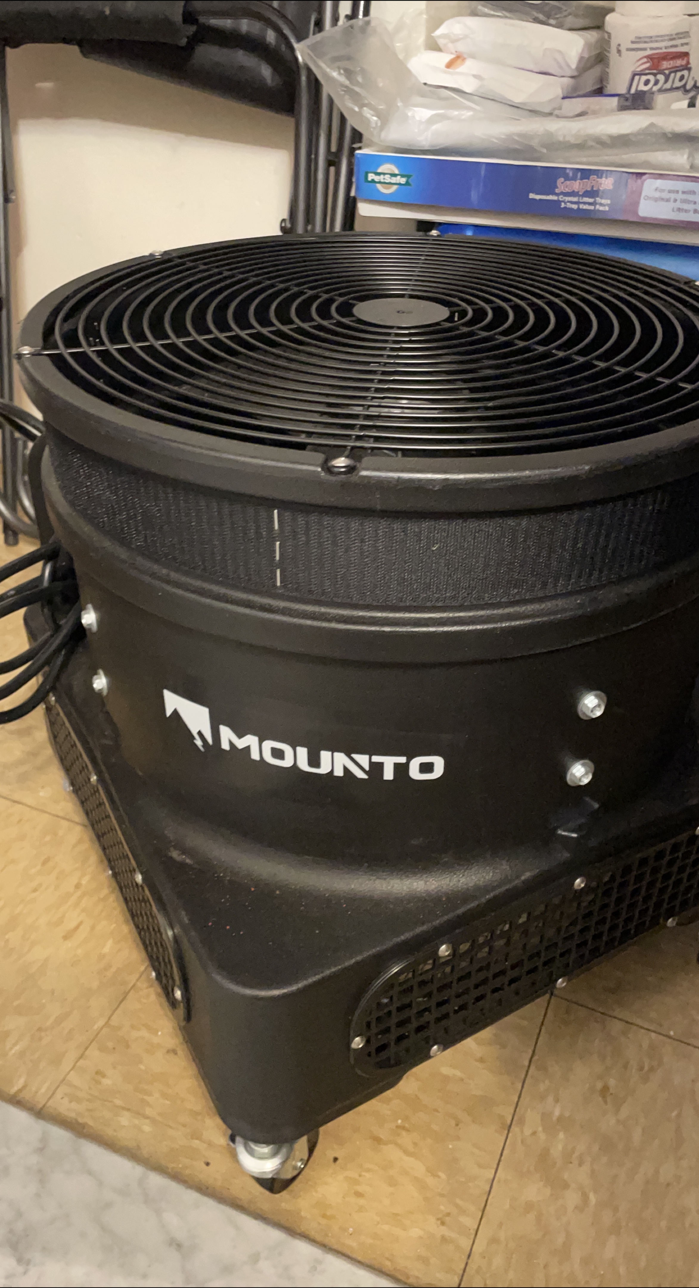Mounto Air Blower Fan - Black thumbnail