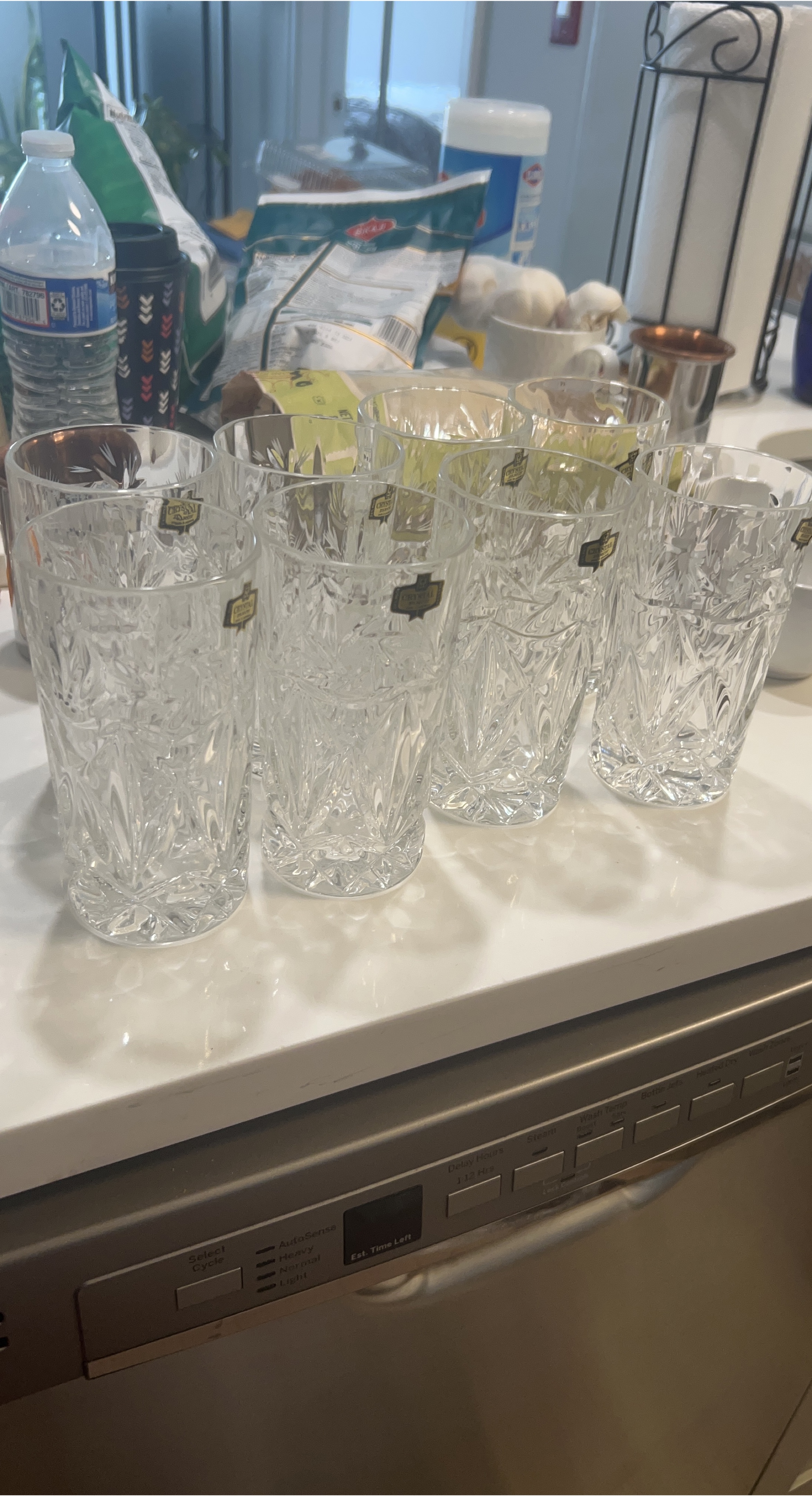 Crystal Bohemia Czech Republic Glasses thumbnail