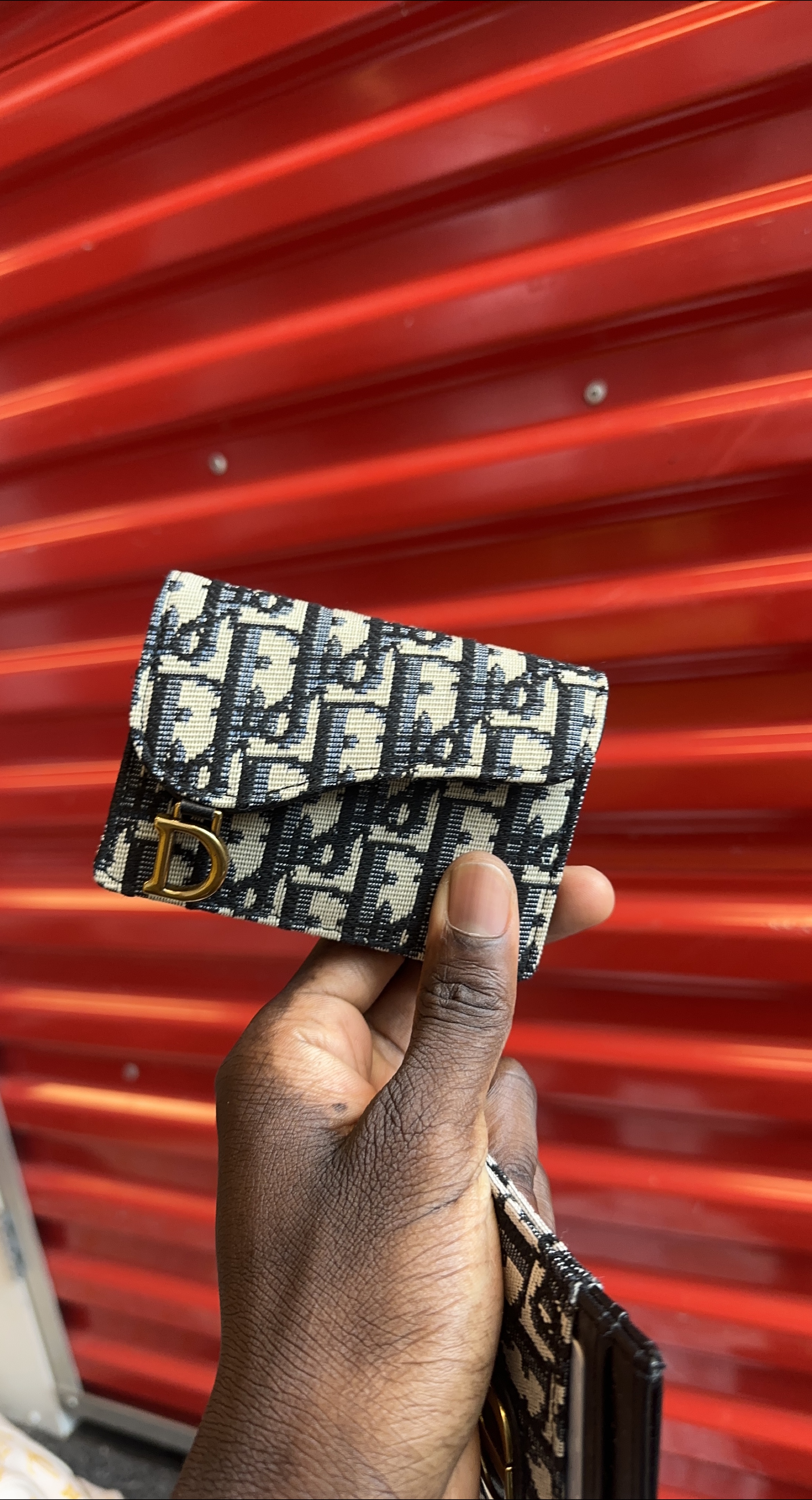 Dior Oblique Card Holder Wallet thumbnail