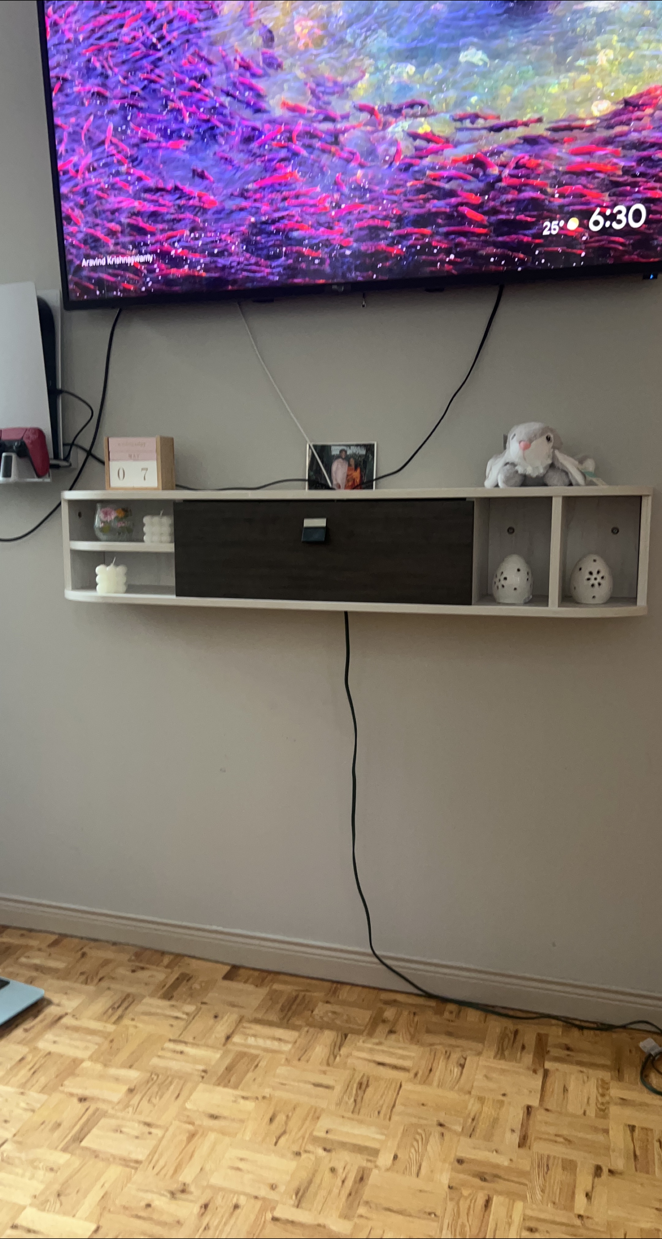 Wall Mounted Media Console