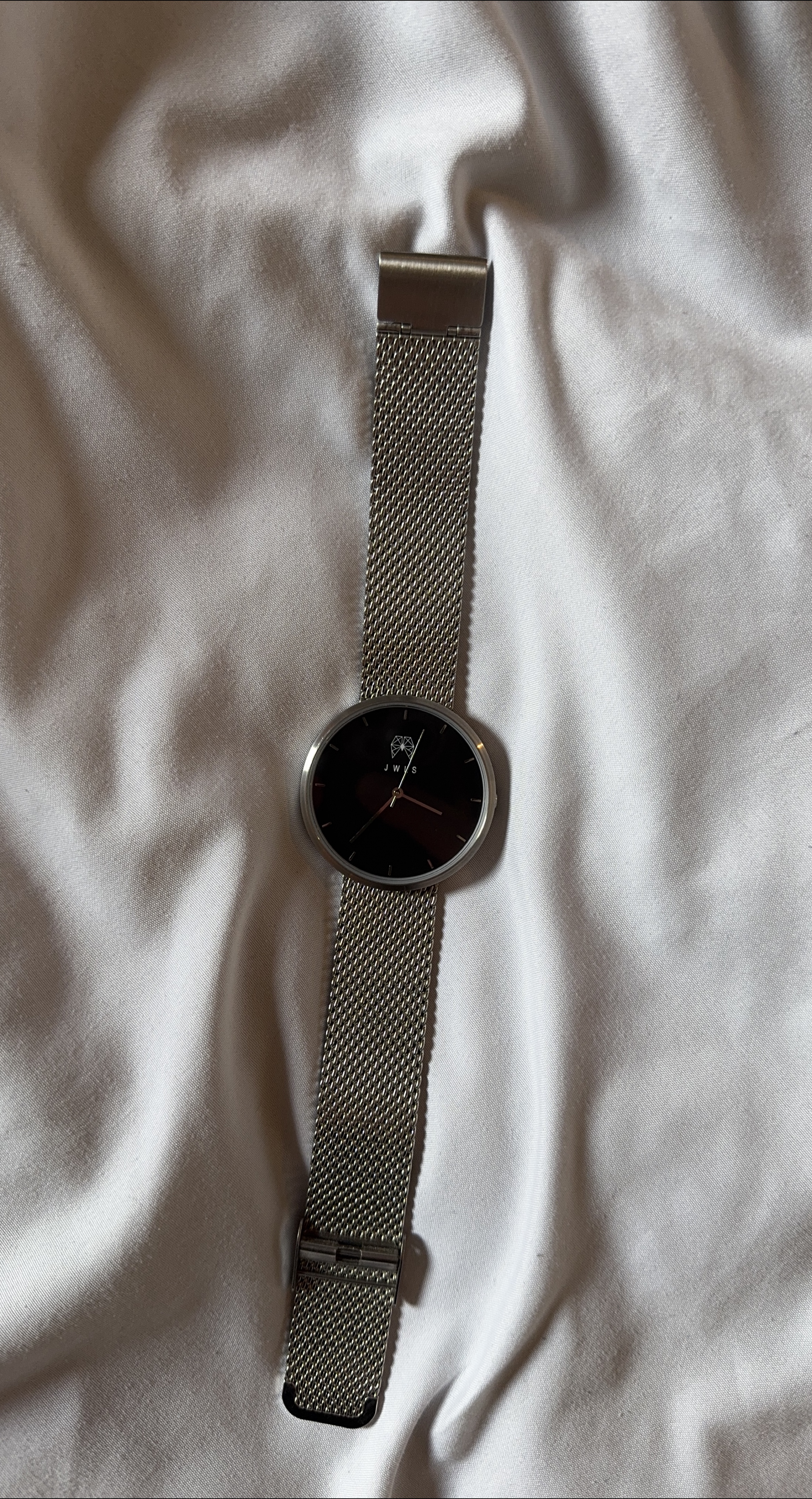 JWLS Stainless Steel Mesh Watch (with new battery) thumbnail