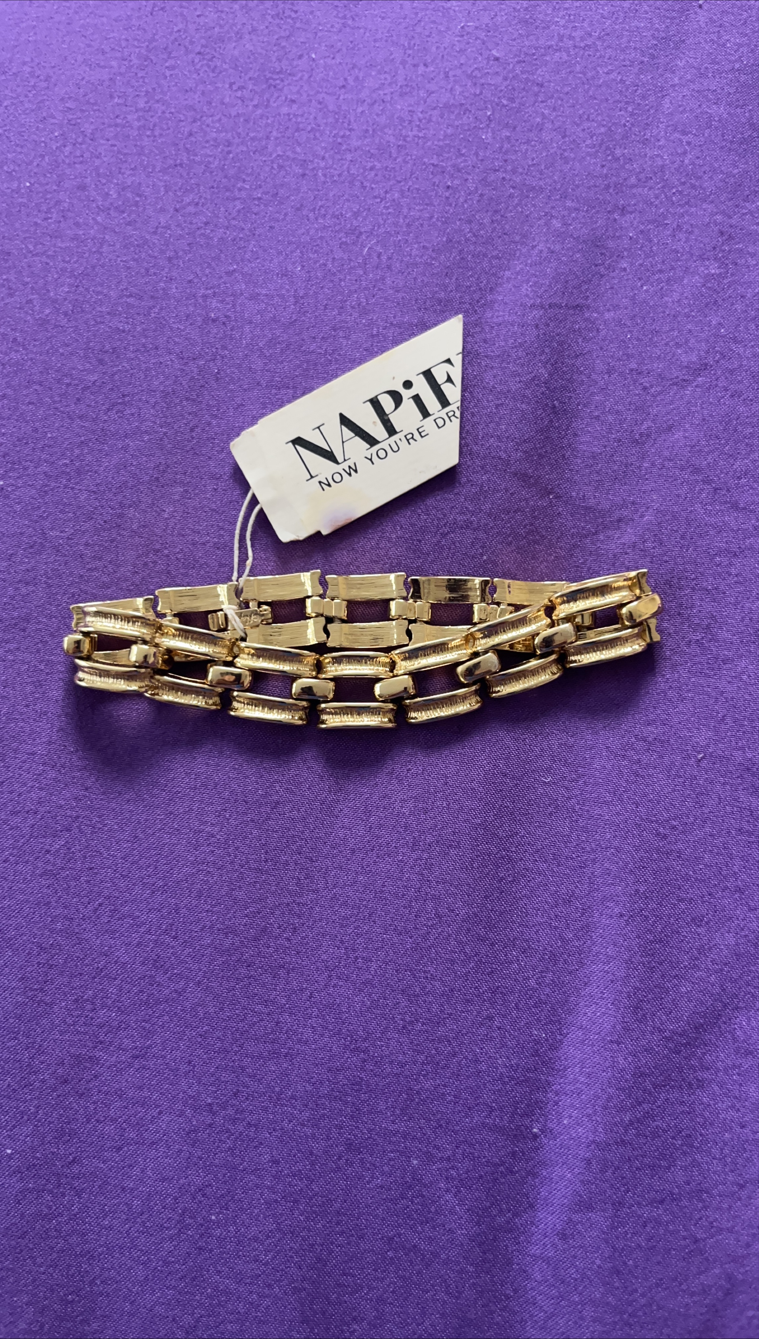 Napier Gold-Tone Bracelet thumbnail