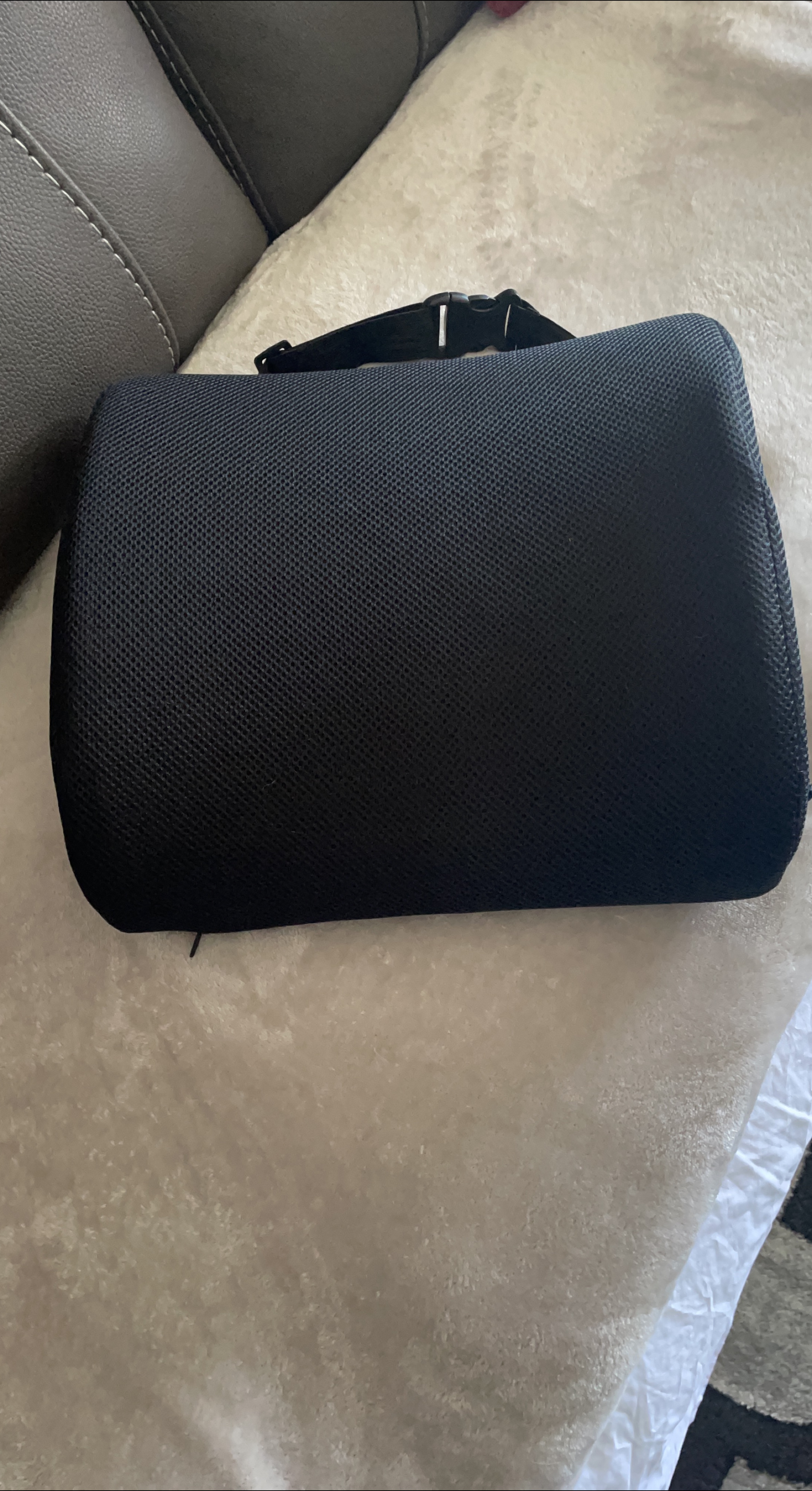 Black Lumbar Support Pillow thumbnail